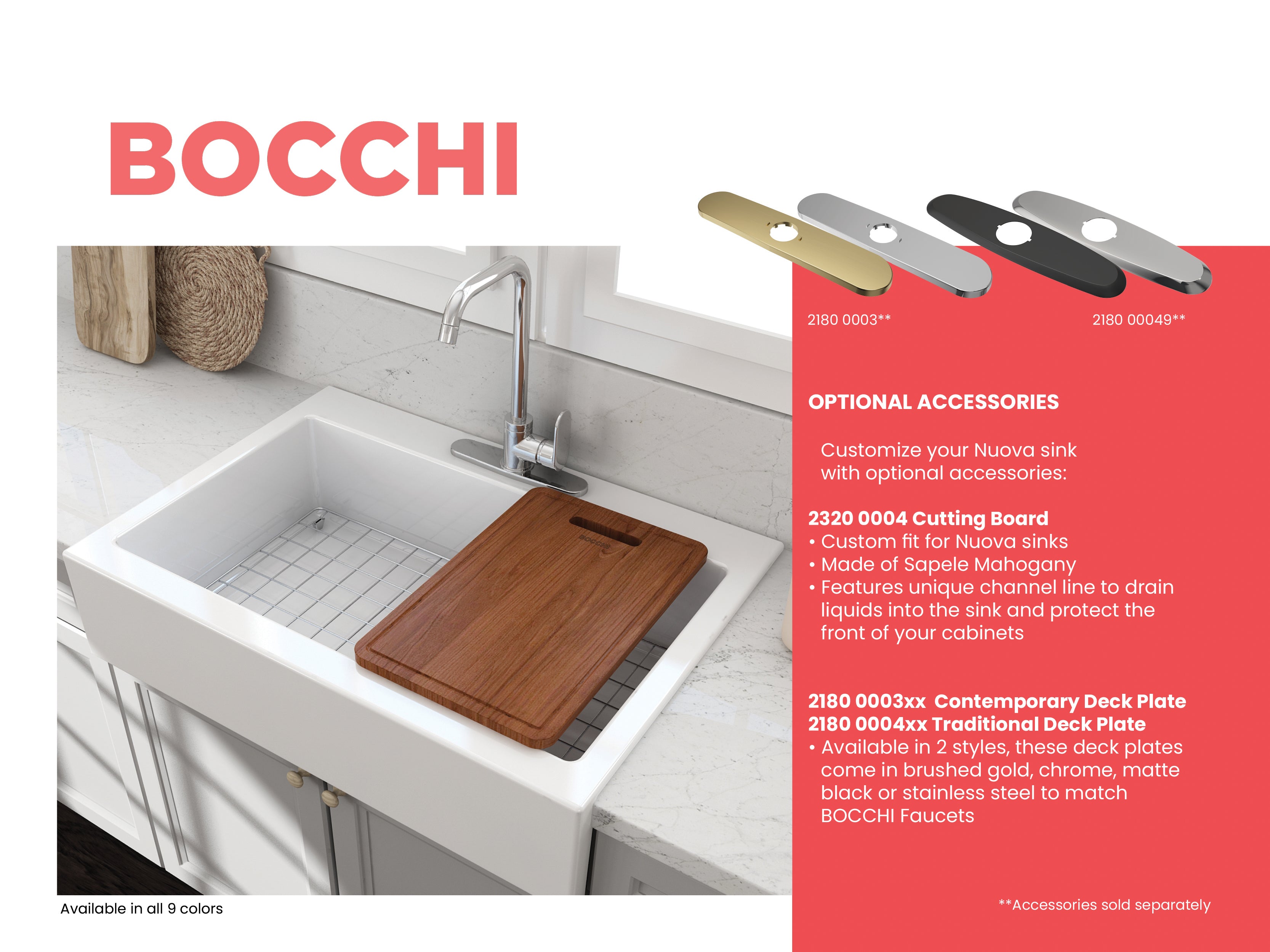 Nuova Apron Front Drop-In Fireclay 34 in. Single Bowl Kitchen Sink with Protective Bottom Grid and Strainer 1500