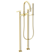 Newport Brass East Linear® Exposed Tub & Hand Shower Set w/Risers