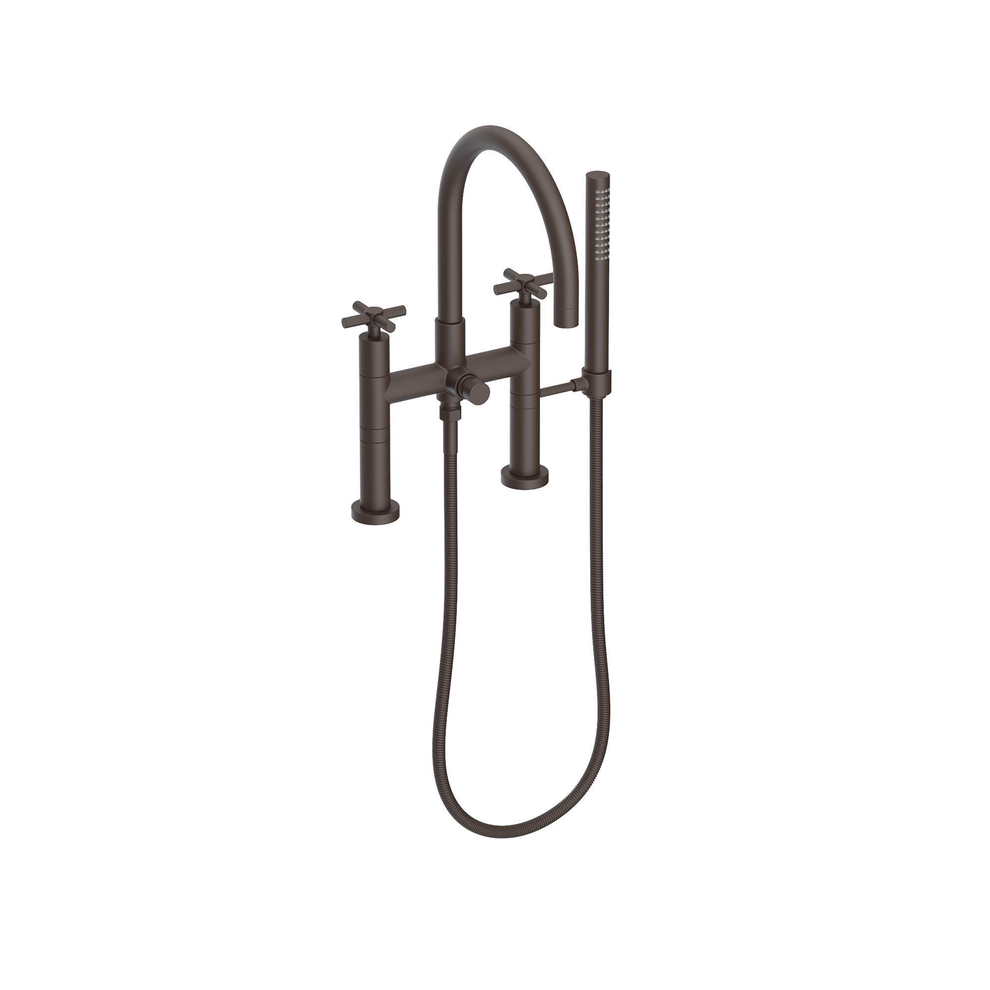 Newport Brass East Linear® Exposed Tub & Hand Shower Set - Deck Mount