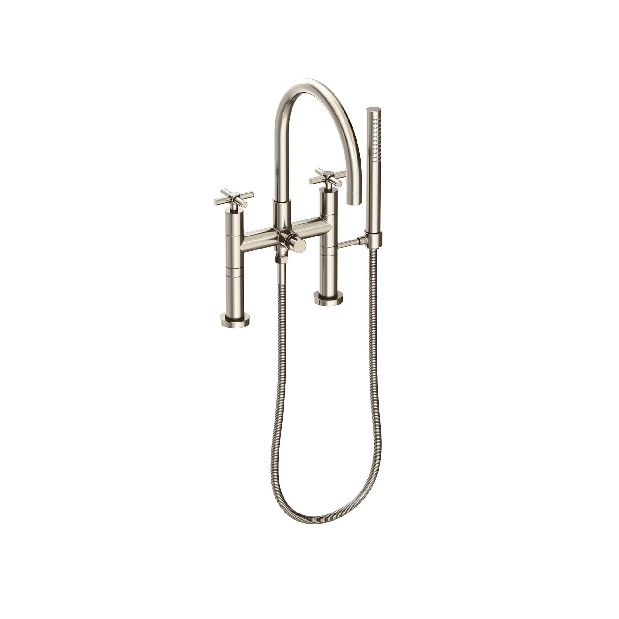 Newport Brass East Linear® Exposed Tub & Hand Shower Set - Deck Mount