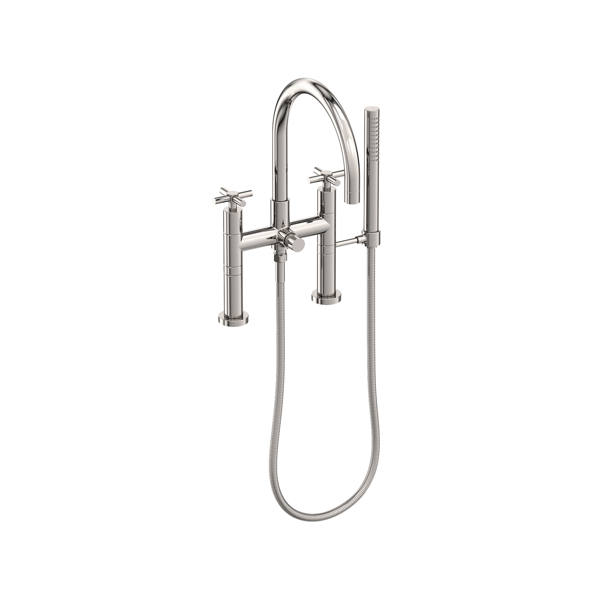 Newport Brass East Linear® Exposed Tub & Hand Shower Set - Deck Mount