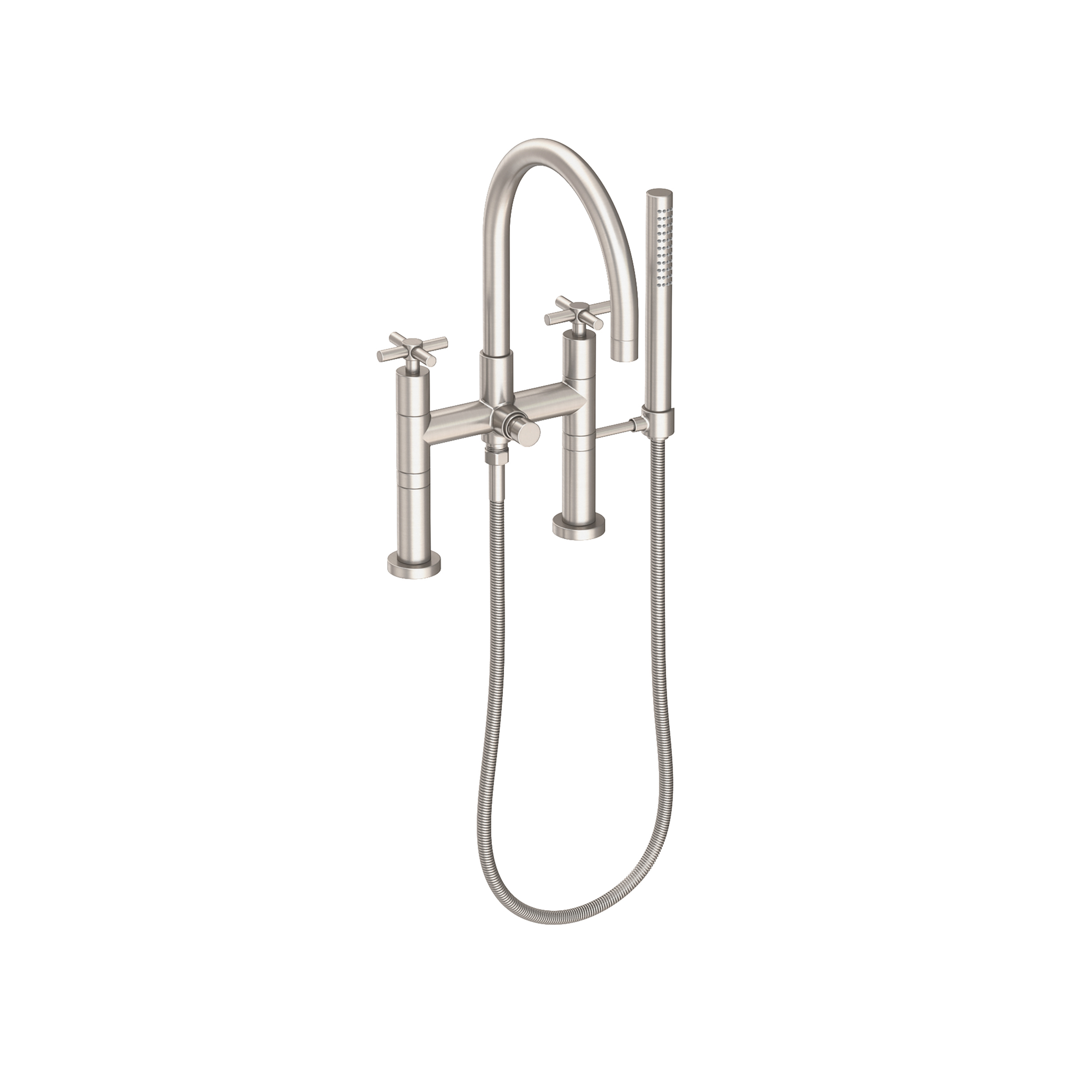 Newport Brass East Linear® Exposed Tub & Hand Shower Set - Deck Mount