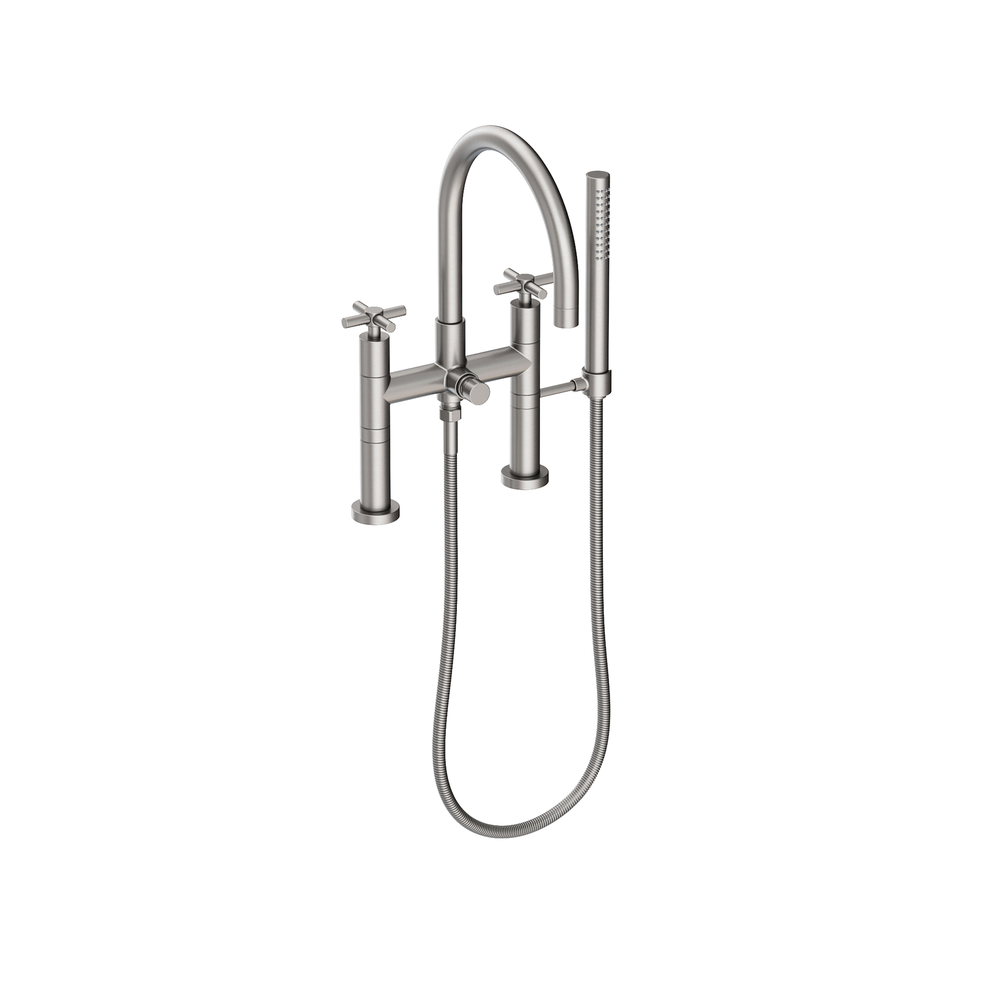 Newport Brass East Linear® Exposed Tub & Hand Shower Set - Deck Mount