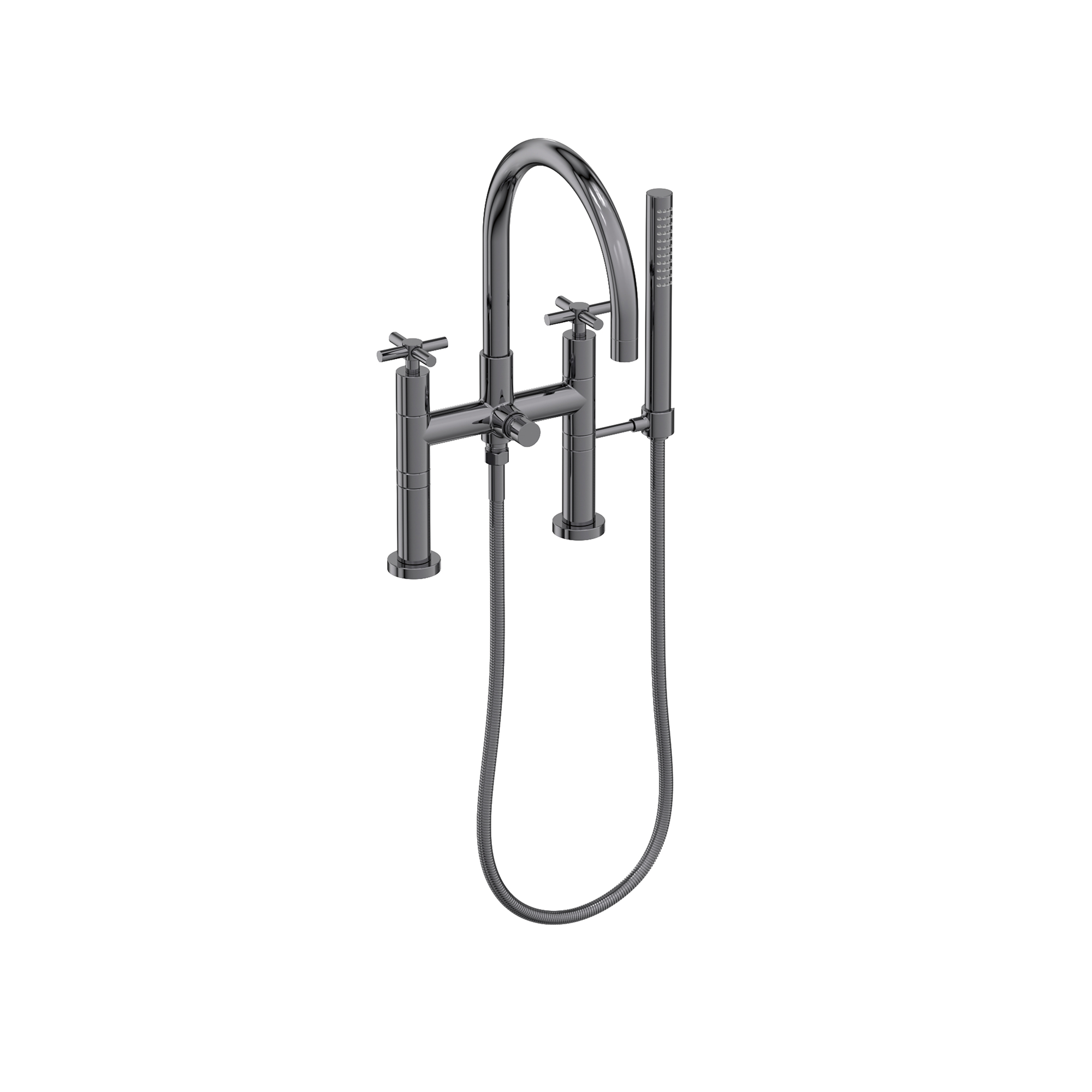 Newport Brass East Linear® Exposed Tub & Hand Shower Set - Deck Mount