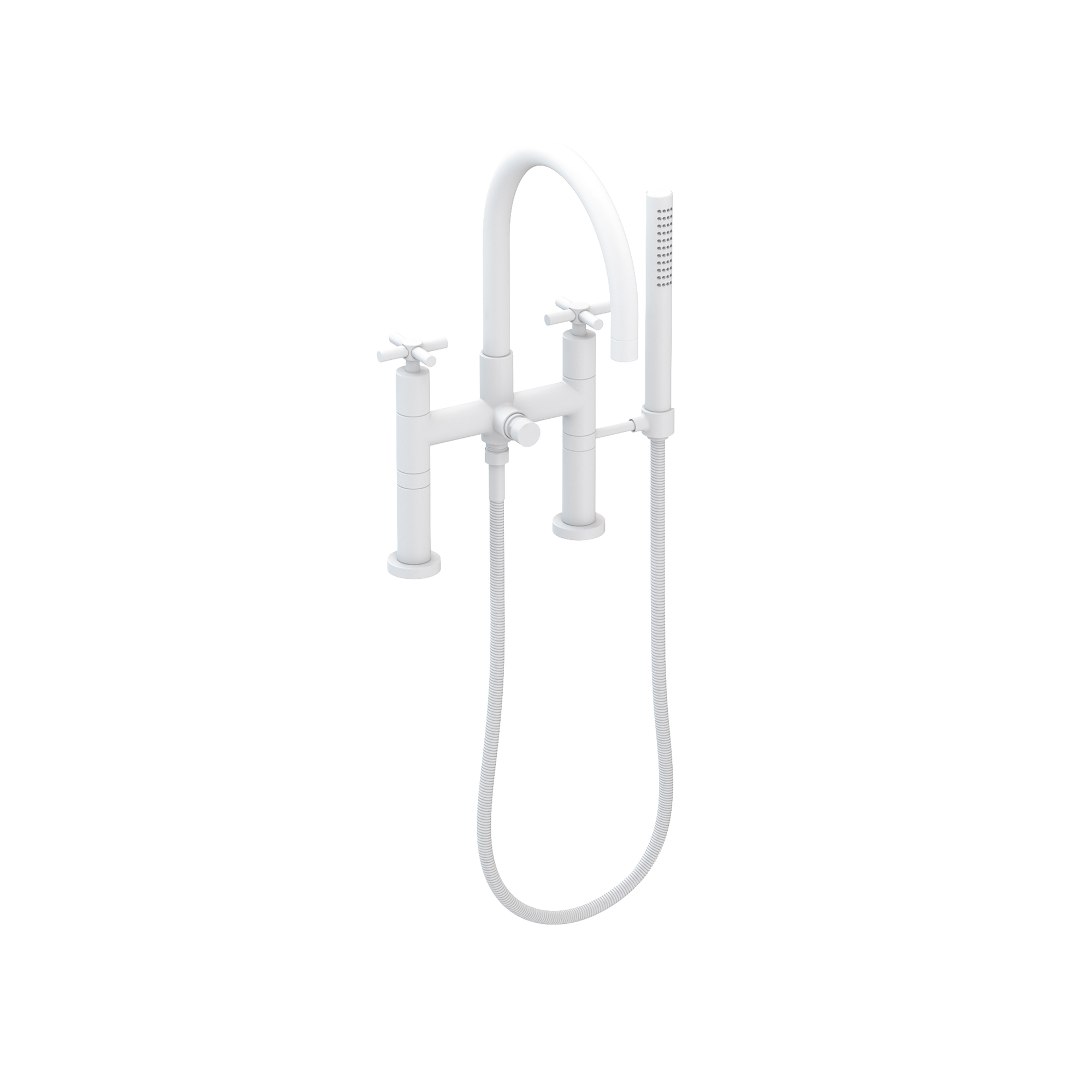 Newport Brass East Linear® Exposed Tub & Hand Shower Set - Deck Mount