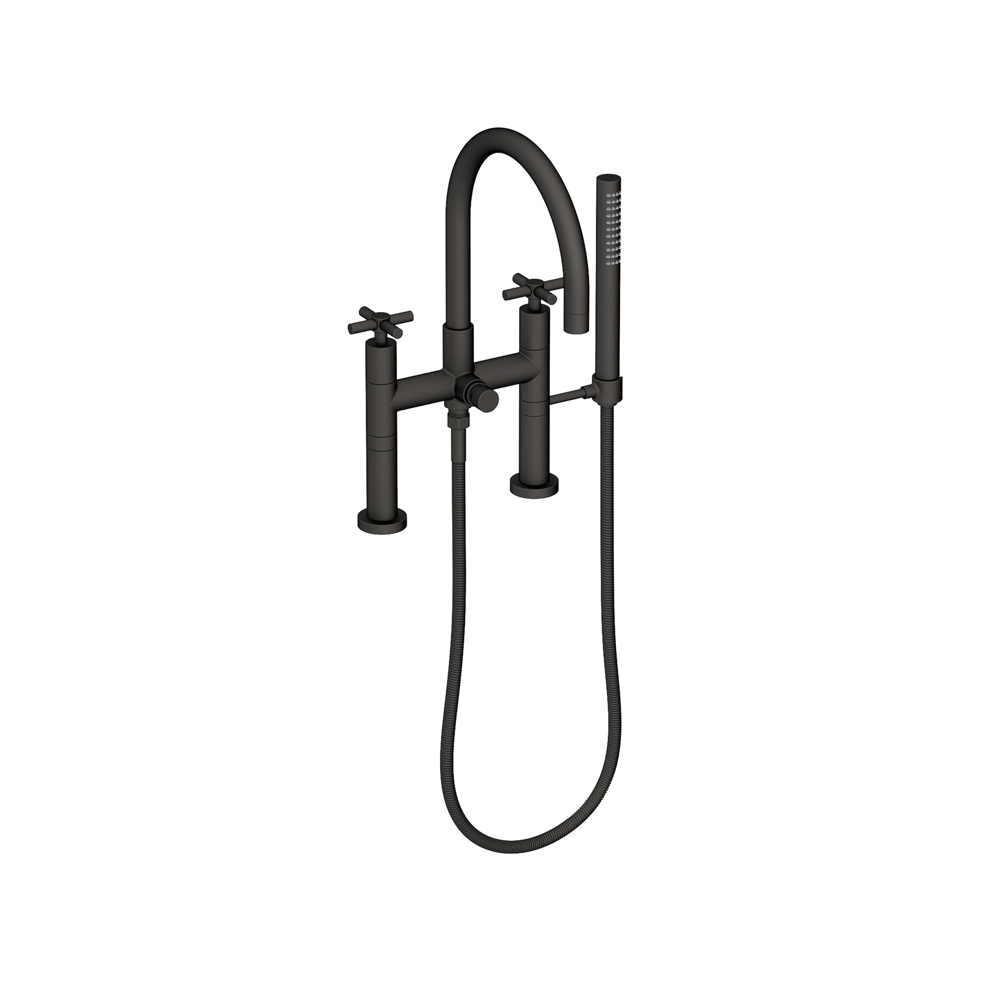 Newport Brass East Linear® Exposed Tub & Hand Shower Set - Deck Mount