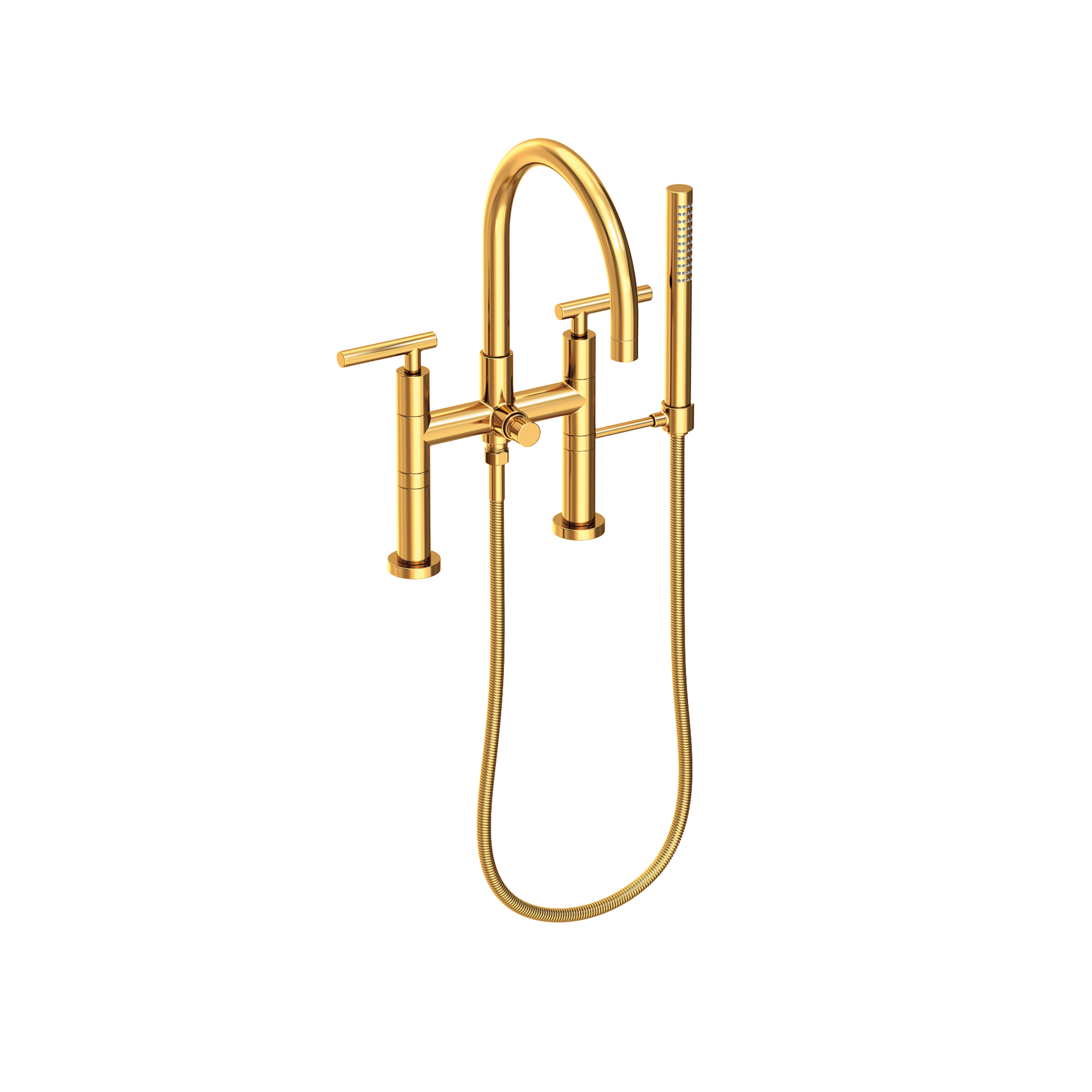 Newport Brass East Linear® Exposed Tub & Hand Shower Set - Deck Mount