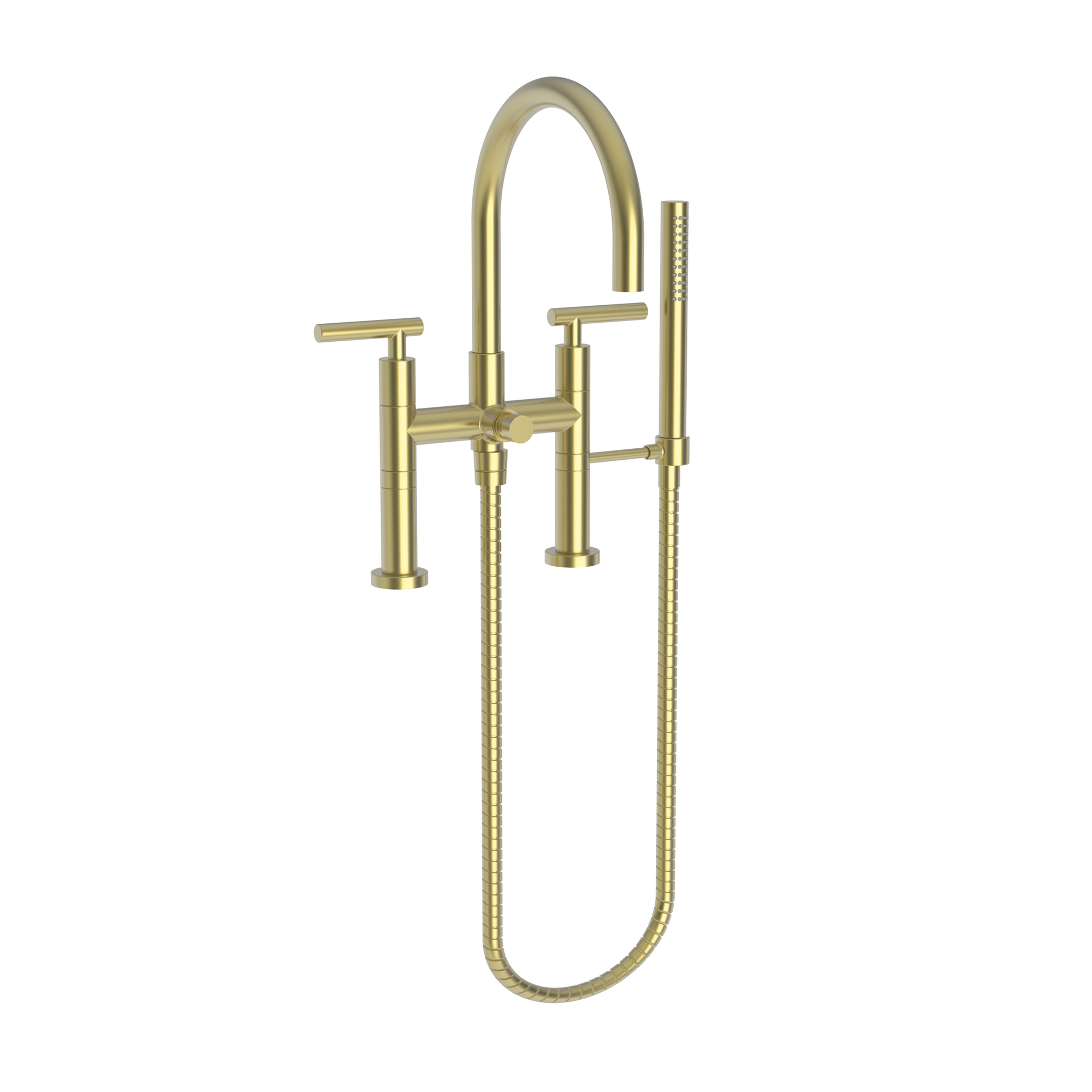 Newport Brass East Linear® Exposed Tub & Hand Shower Set - Deck Mount