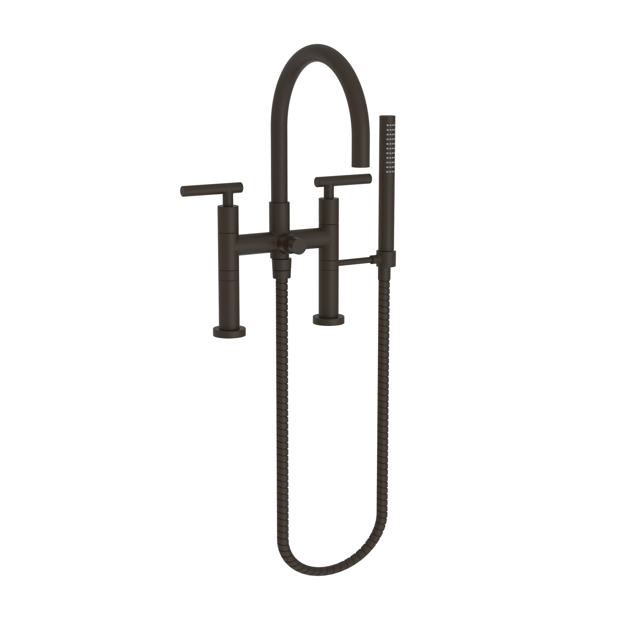 Newport Brass East Linear® Exposed Tub & Hand Shower Set - Deck Mount