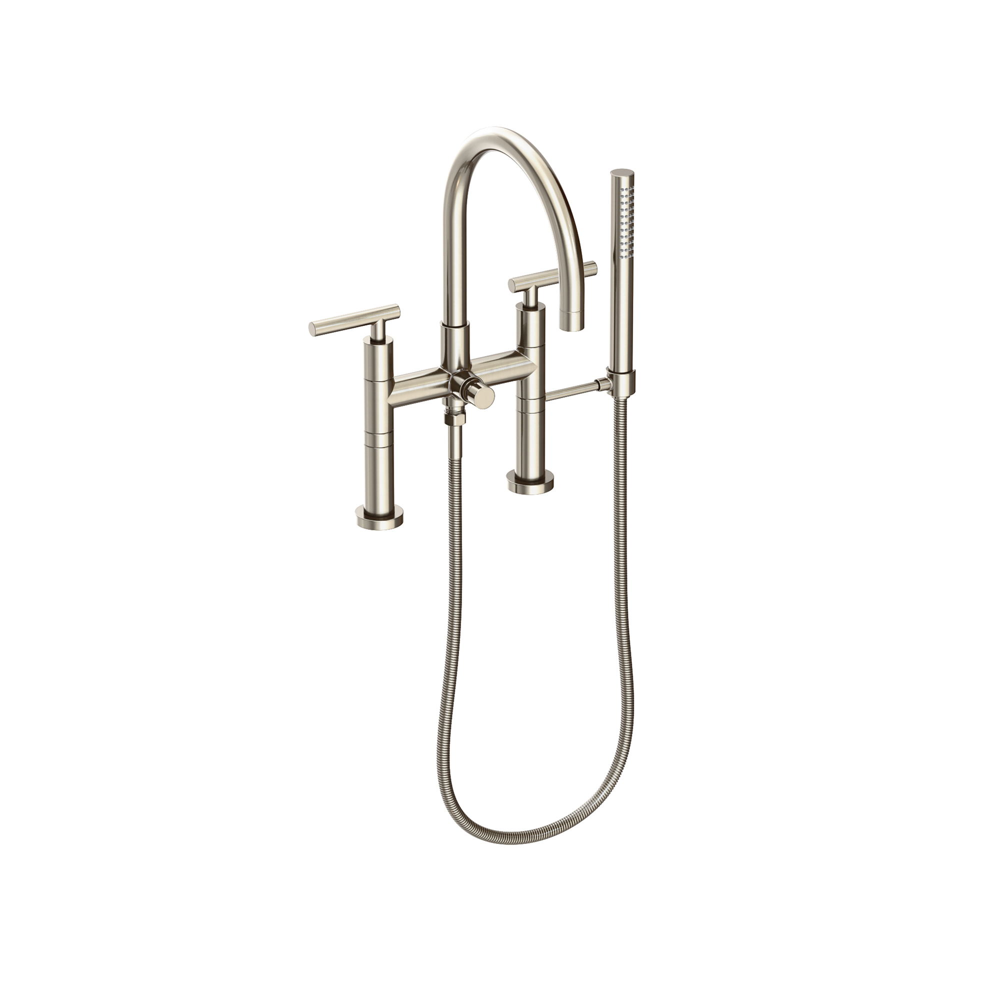 Newport Brass East Linear® Exposed Tub & Hand Shower Set - Deck Mount