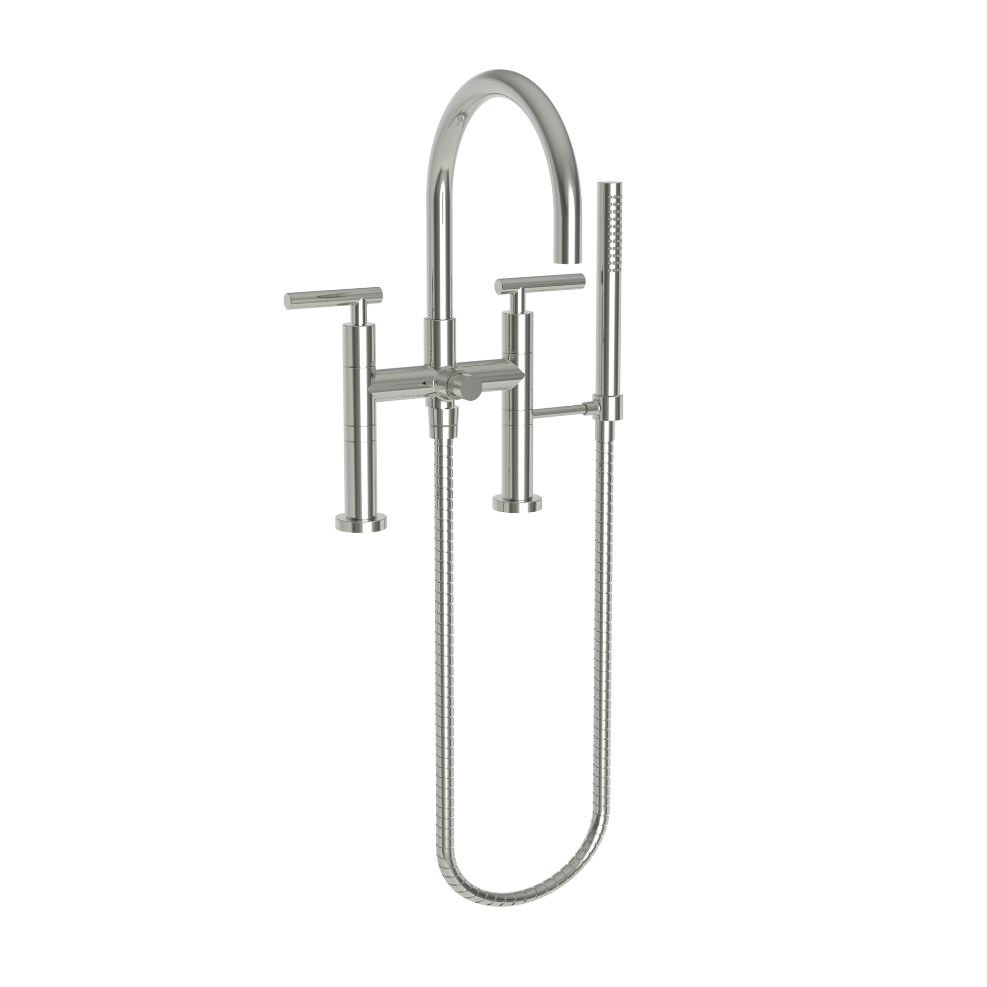 Newport Brass East Linear® Exposed Tub & Hand Shower Set - Deck Mount