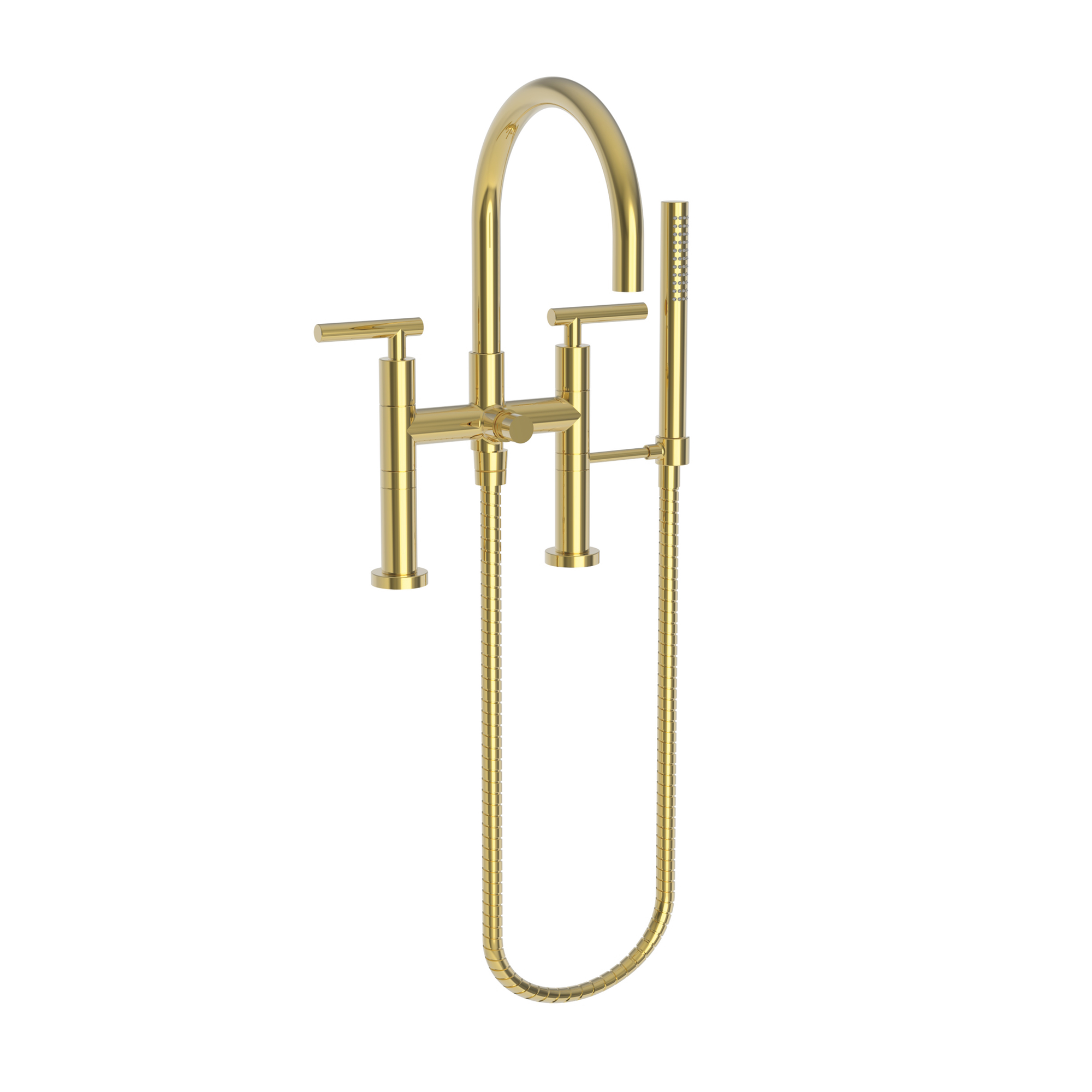 Newport Brass East Linear® Exposed Tub & Hand Shower Set - Deck Mount