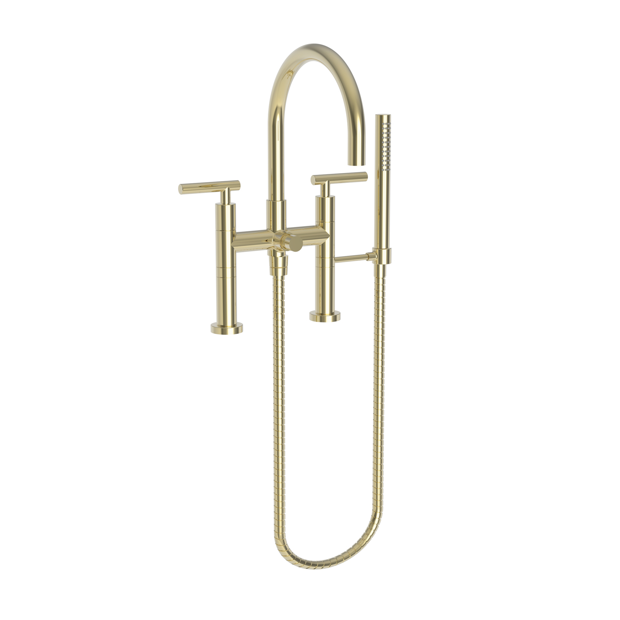 Newport Brass East Linear® Exposed Tub & Hand Shower Set - Deck Mount