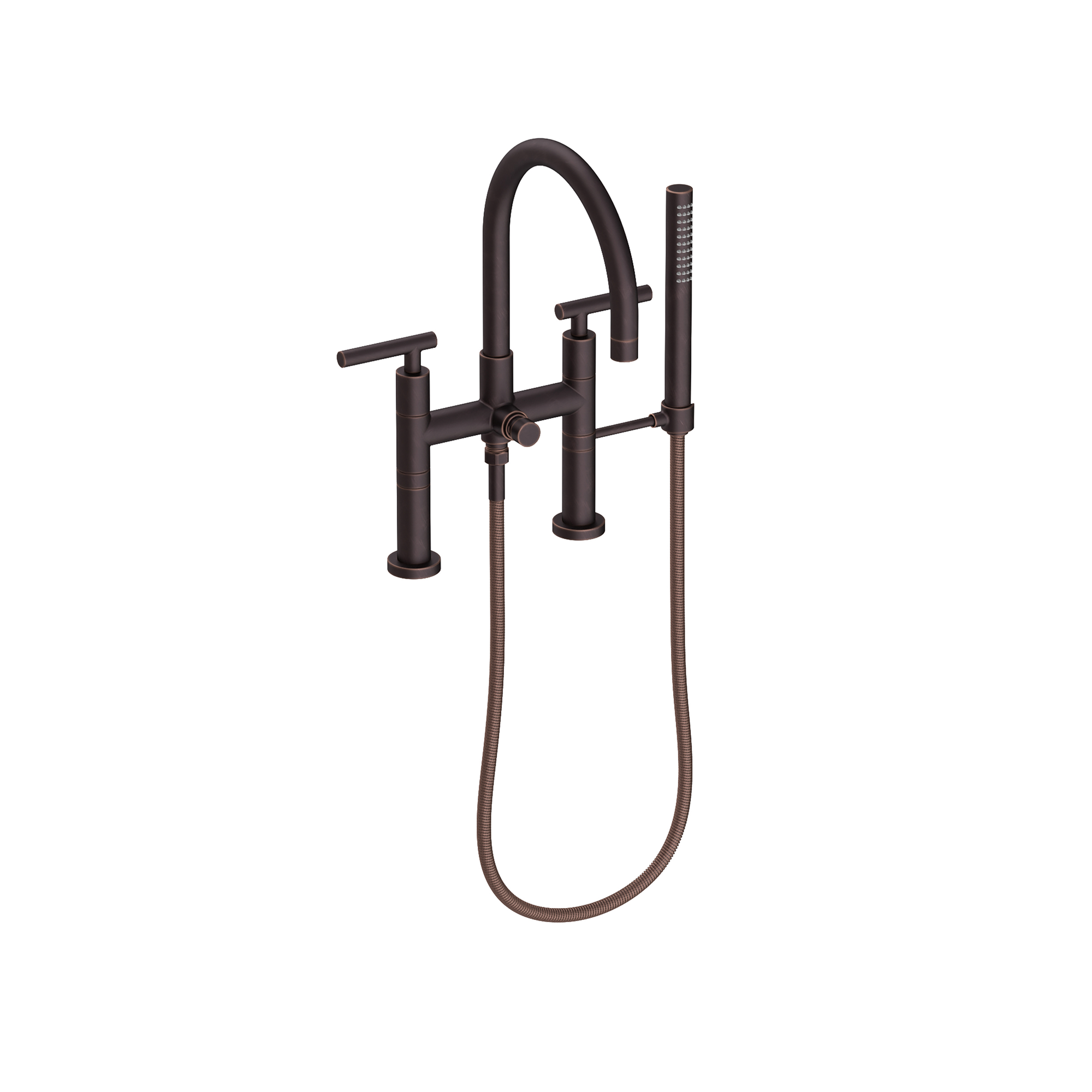 Newport Brass East Linear® Exposed Tub & Hand Shower Set - Deck Mount