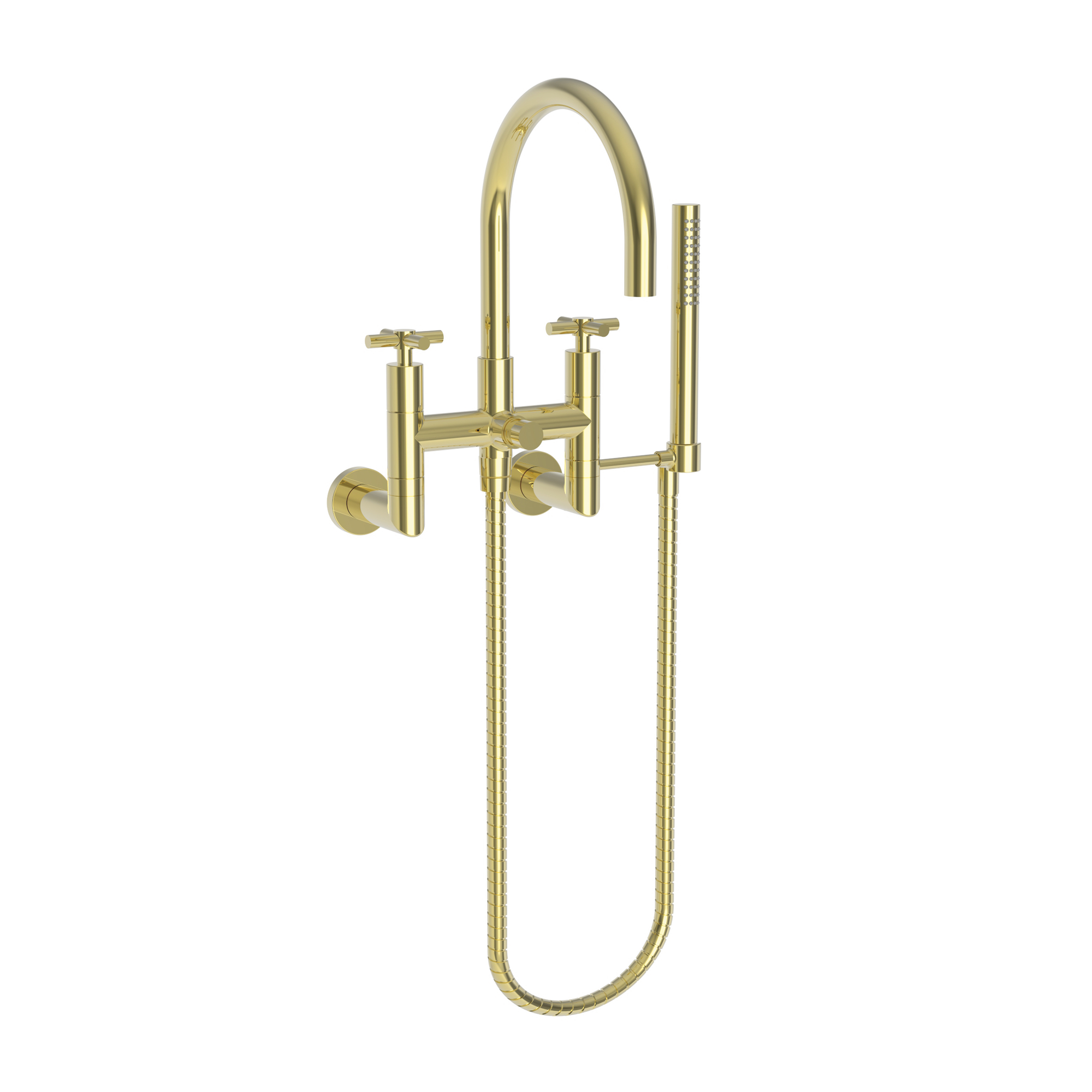 Newport Brass East Linear® Exposed Tub & Hand Shower Set - Wall Mount
