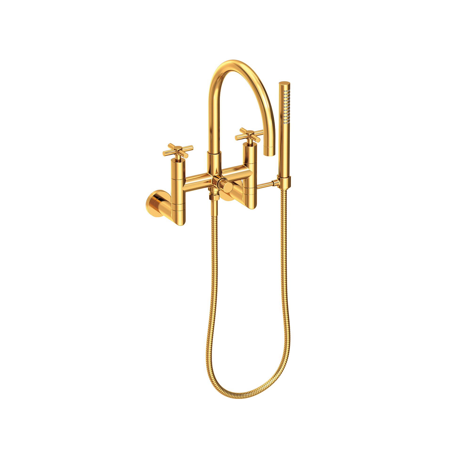 Newport Brass East Linear® Exposed Tub & Hand Shower Set - Wall Mount