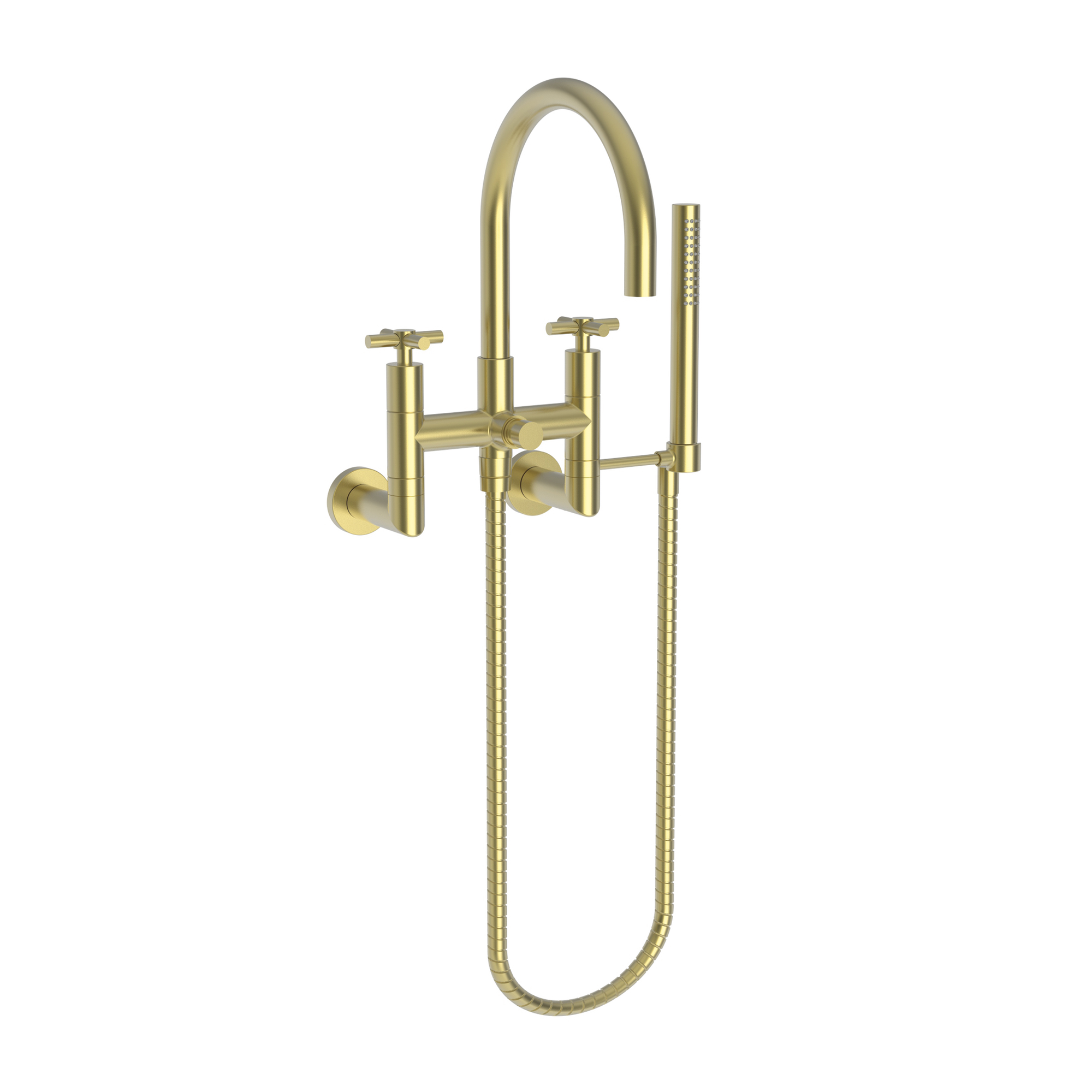 Newport Brass East Linear® Exposed Tub & Hand Shower Set - Wall Mount