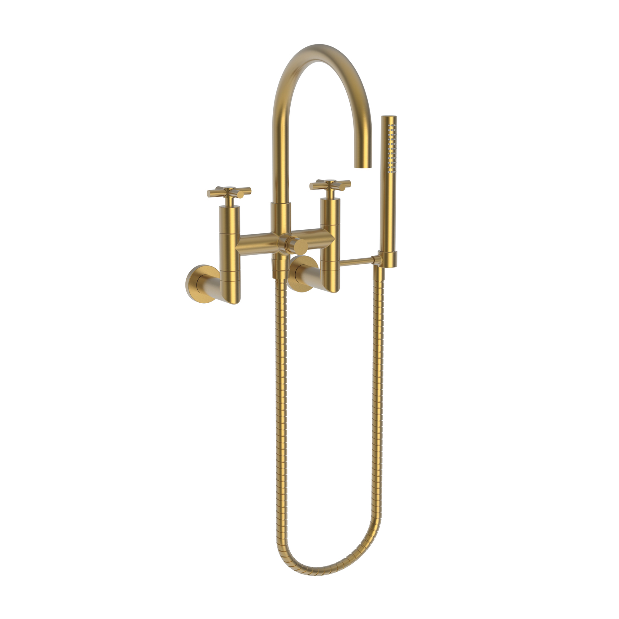 Newport Brass East Linear® Exposed Tub & Hand Shower Set - Wall Mount