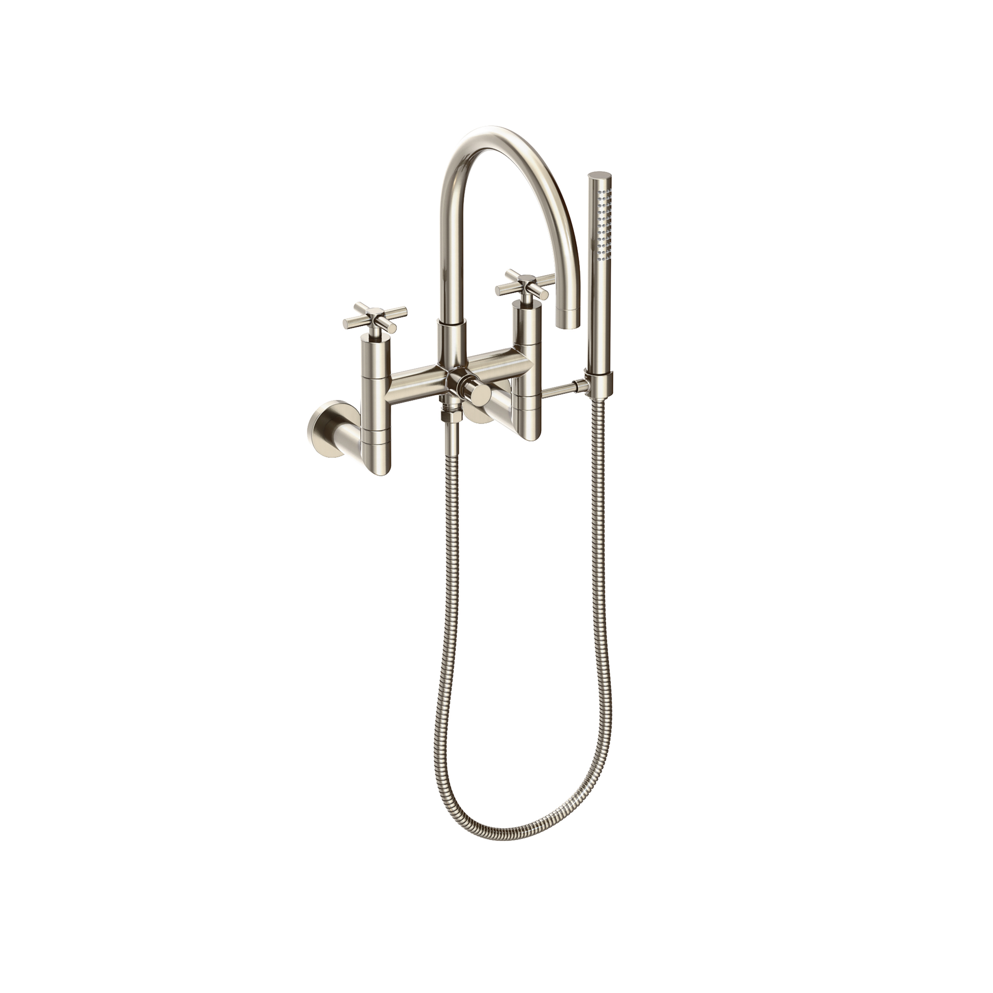 Newport Brass East Linear® Exposed Tub & Hand Shower Set - Wall Mount