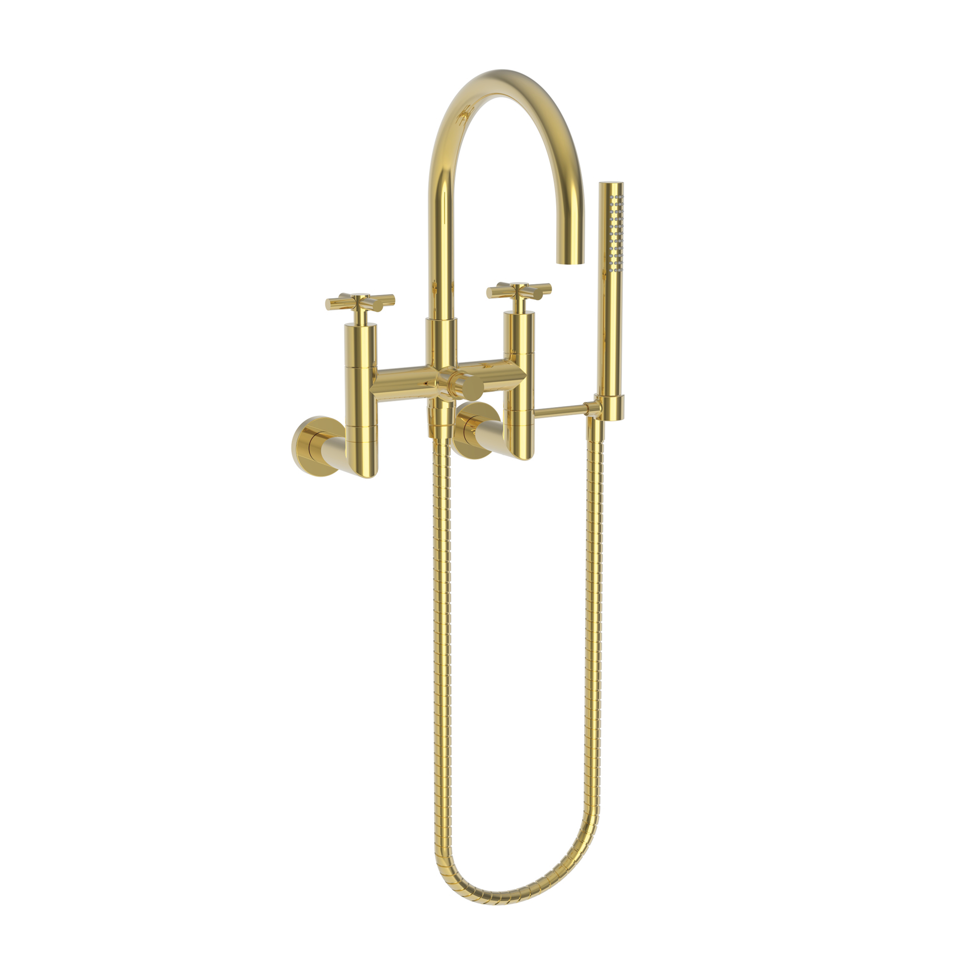 Newport Brass East Linear® Exposed Tub & Hand Shower Set - Wall Mount