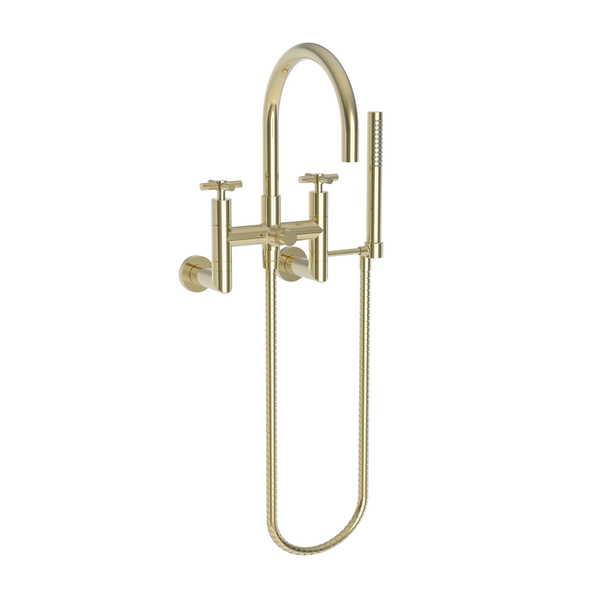Newport Brass East Linear® Exposed Tub & Hand Shower Set - Wall Mount