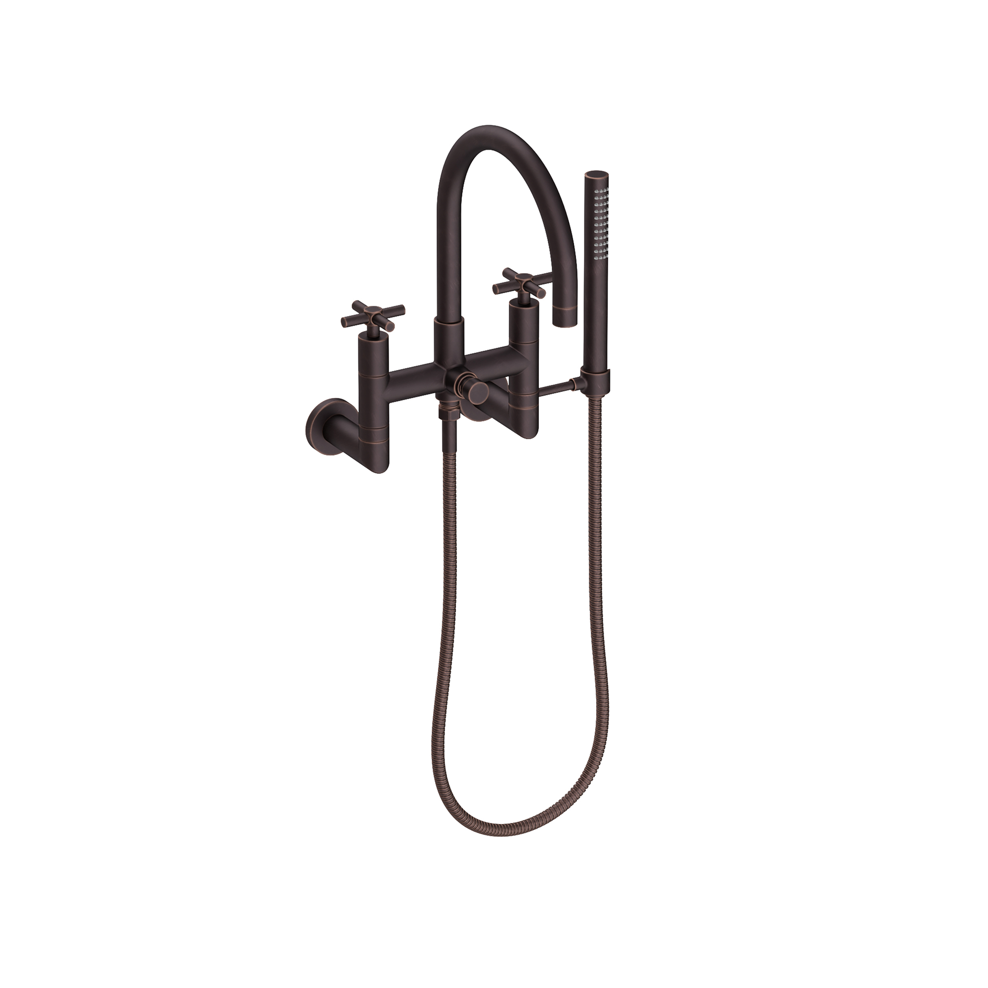 Newport Brass East Linear® Exposed Tub & Hand Shower Set - Wall Mount