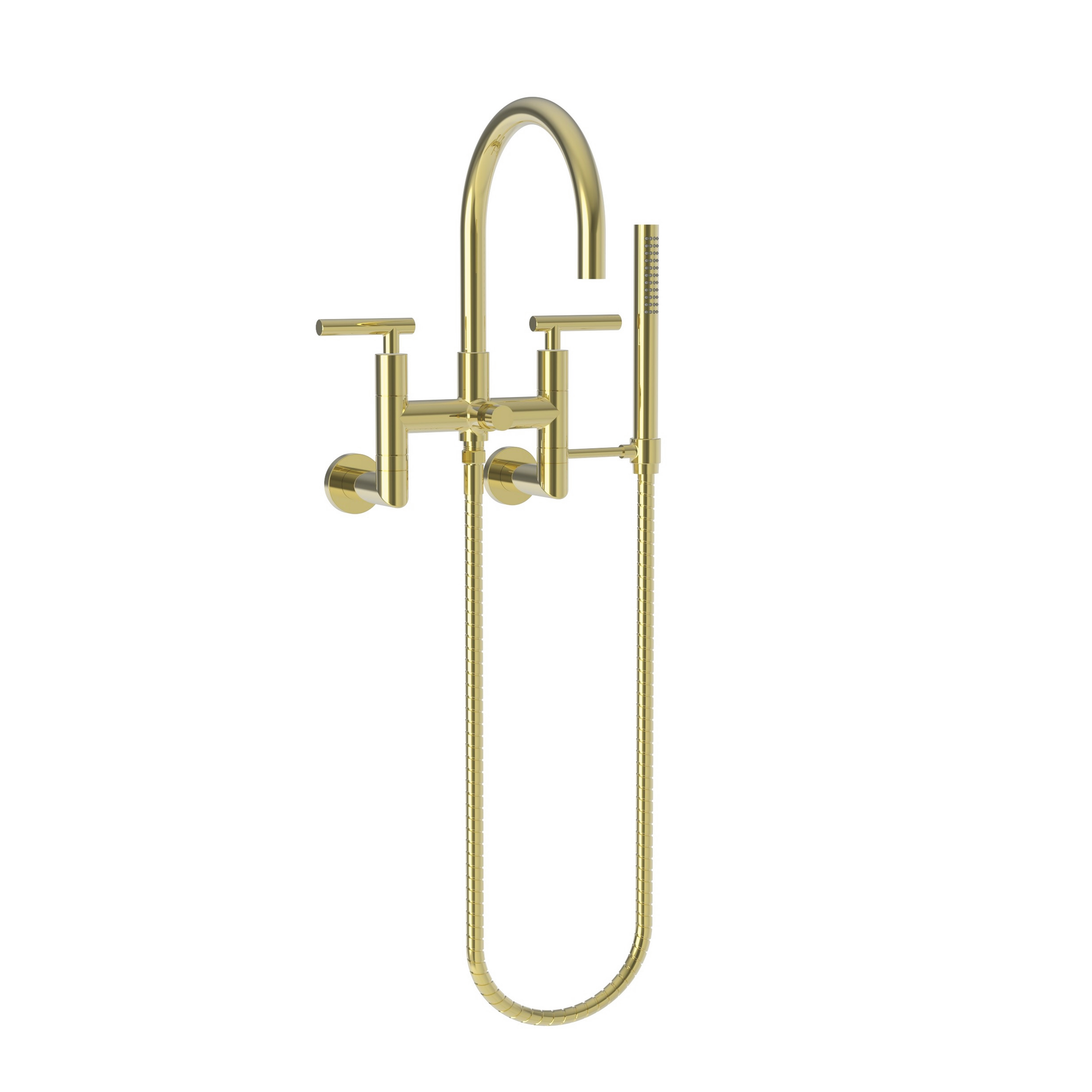 Newport Brass East Linear® Exposed Tub & Hand Shower Set - Wall Mount