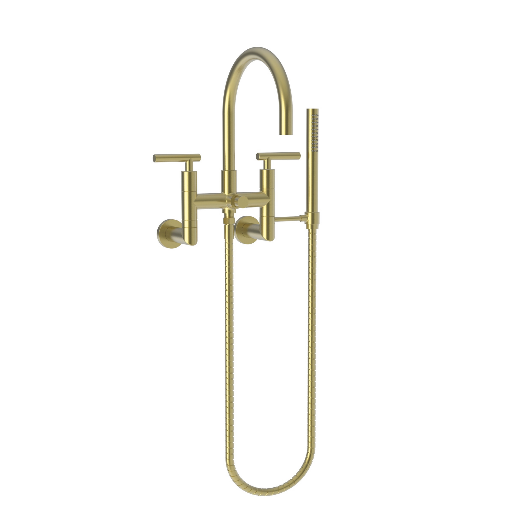 Newport Brass East Linear® Exposed Tub & Hand Shower Set - Wall Mount