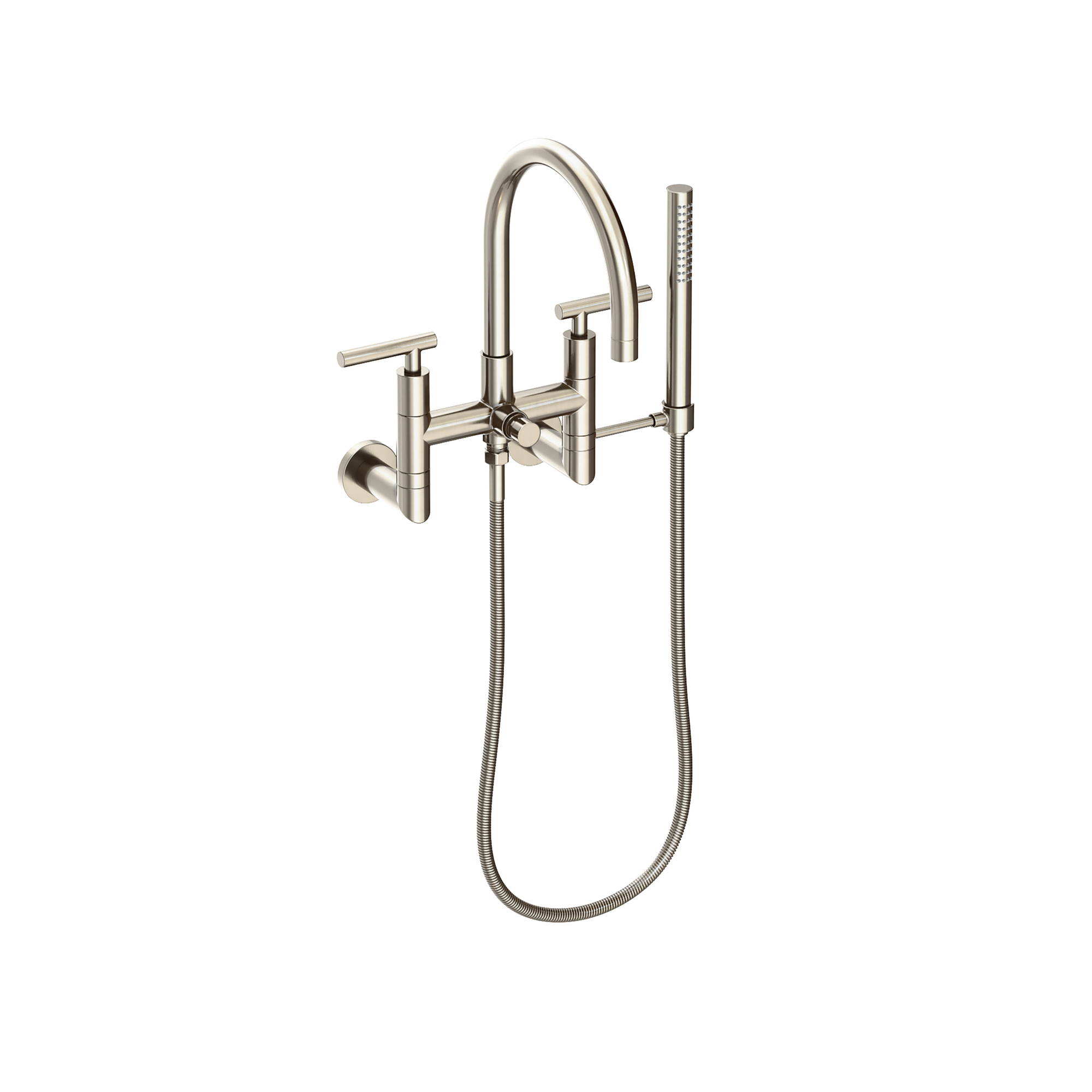 Newport Brass East Linear® Exposed Tub & Hand Shower Set - Wall Mount