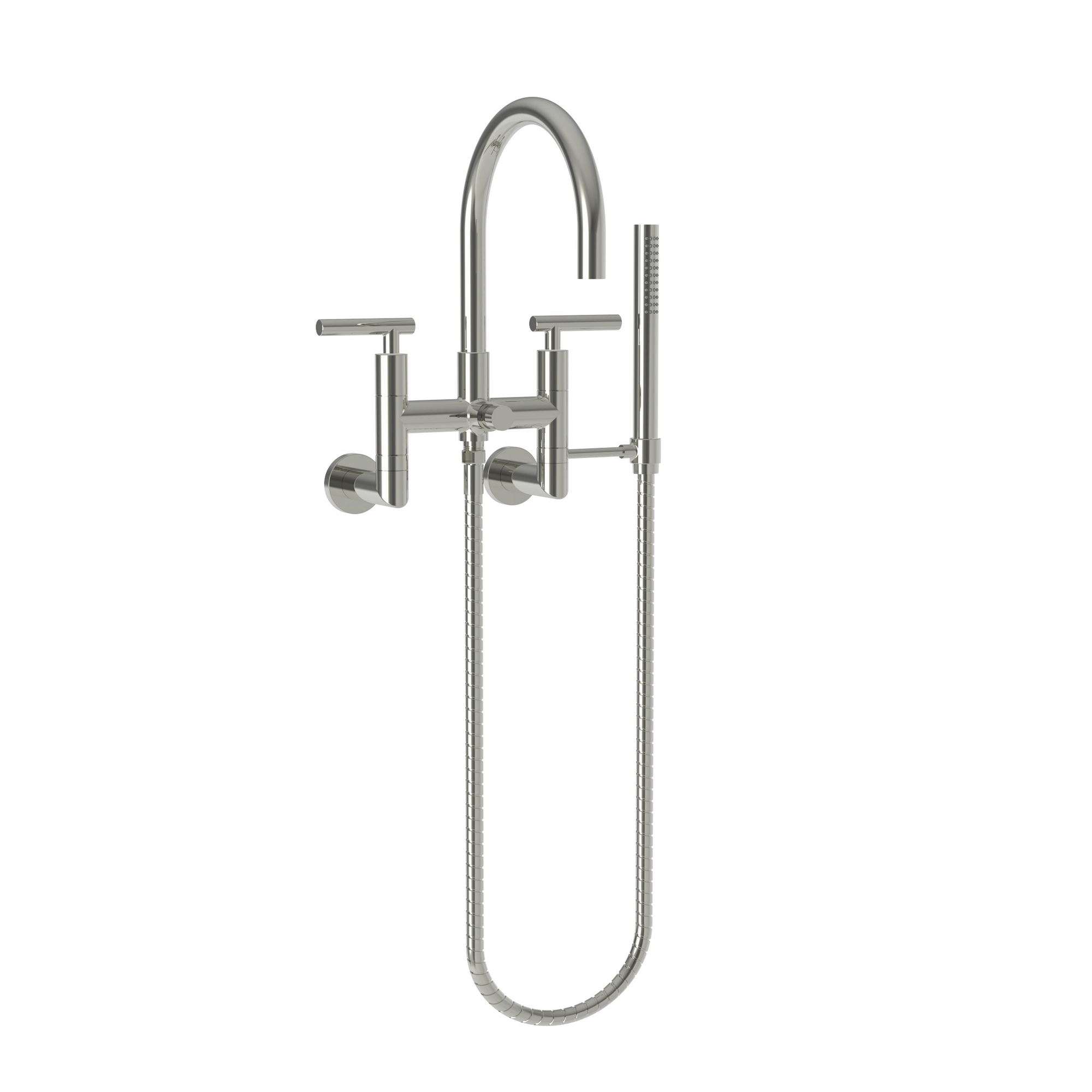 Newport Brass East Linear® Exposed Tub & Hand Shower Set - Wall Mount
