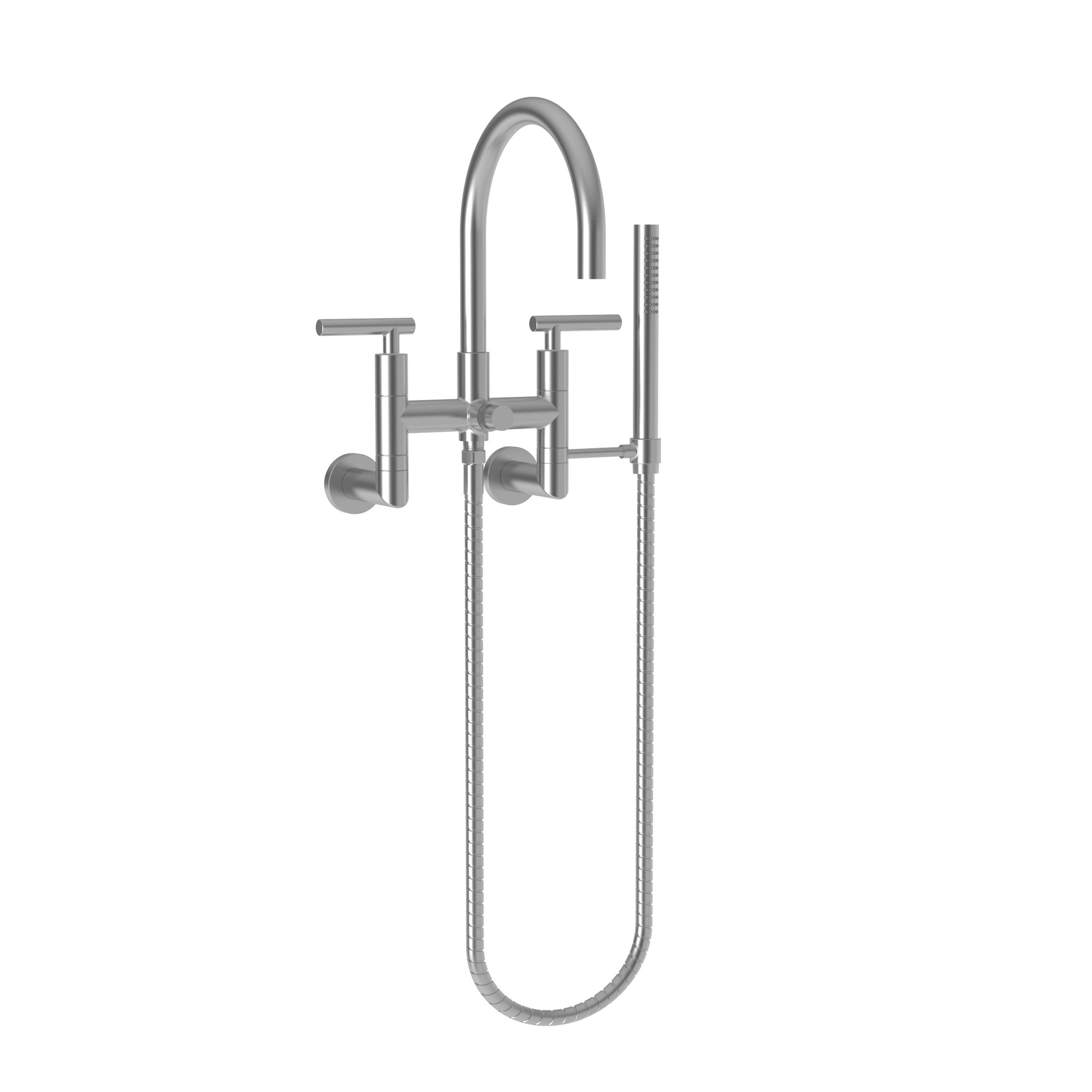 Newport Brass East Linear® Exposed Tub & Hand Shower Set - Wall Mount