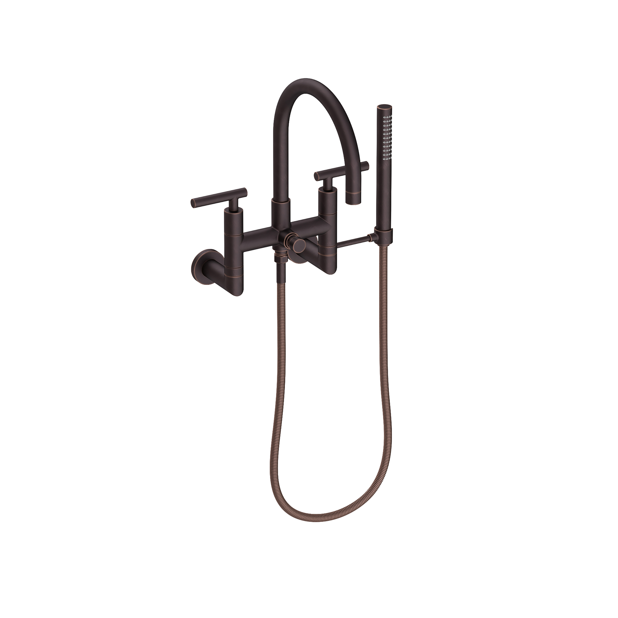 Newport Brass East Linear® Exposed Tub & Hand Shower Set - Wall Mount