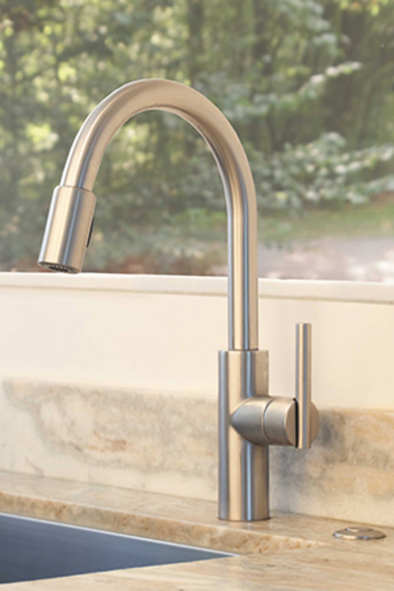 Newport Brass East Linear® Pull-Down Kitchen Faucet