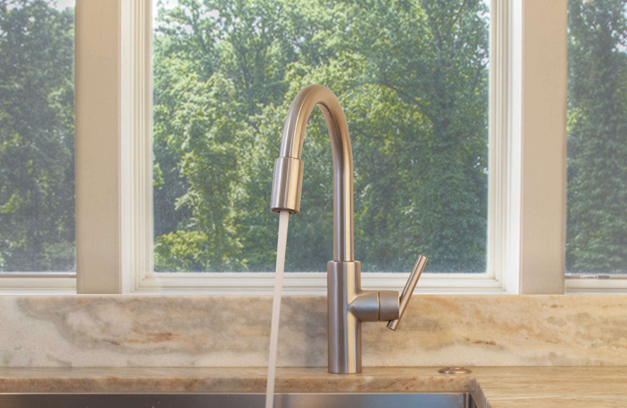 Newport Brass East Linear® Pull-Down Kitchen Faucet