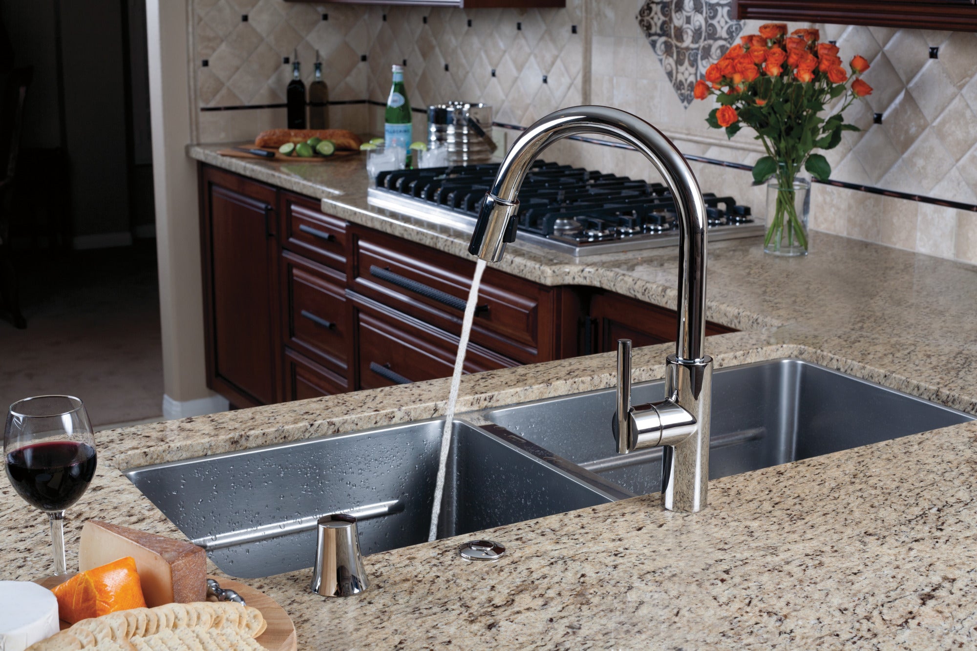 Newport Brass East Linear® Pull-Down Kitchen Faucet