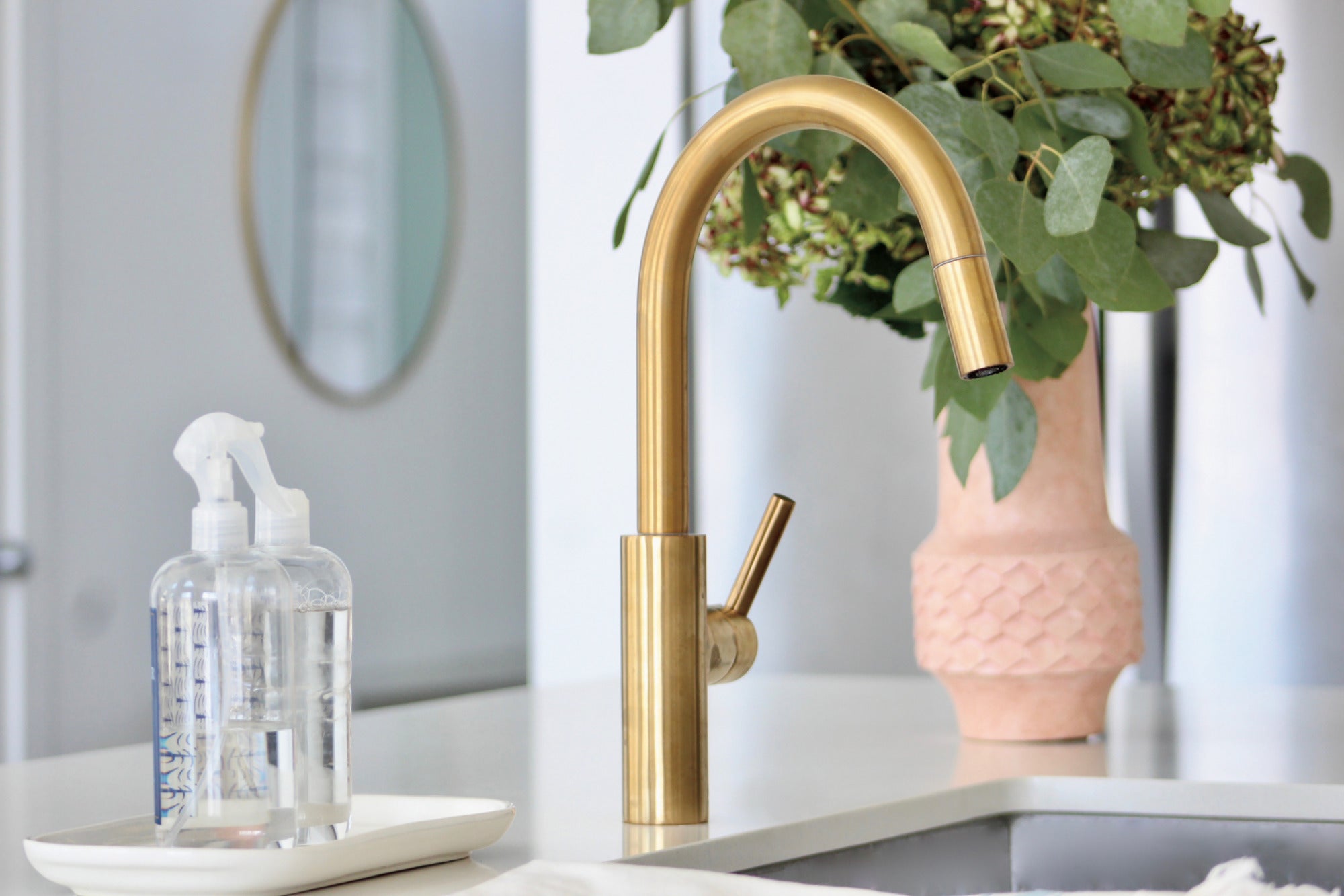 Newport Brass East Linear® Pull-Down Kitchen Faucet