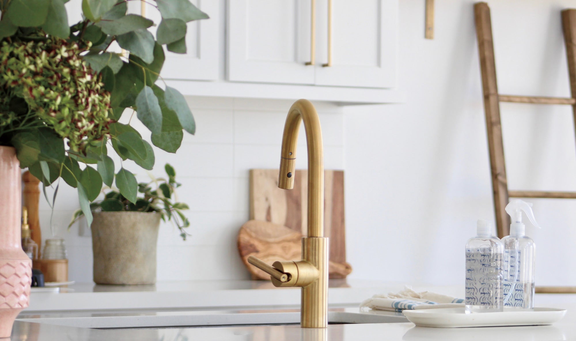 Newport Brass East Linear® Pull-Down Kitchen Faucet