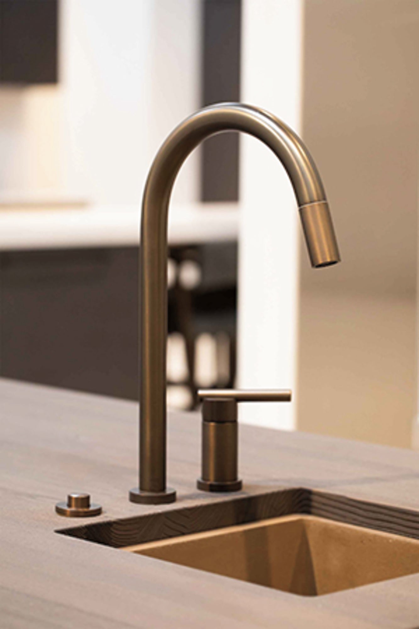 Newport Brass East Linear® Pull-Down Kitchen Faucet