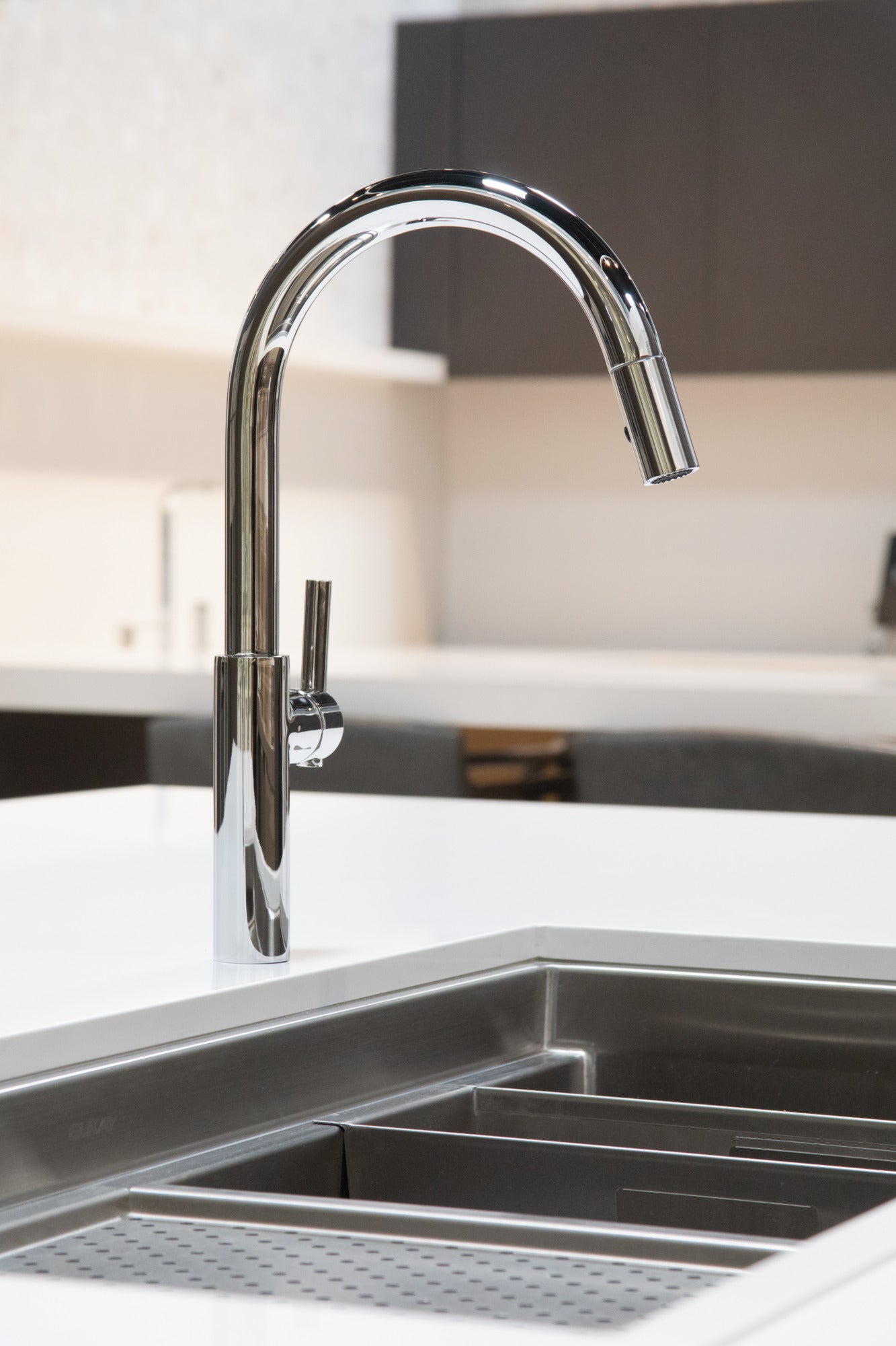 Newport Brass East Linear® Pull-Down Kitchen Faucet