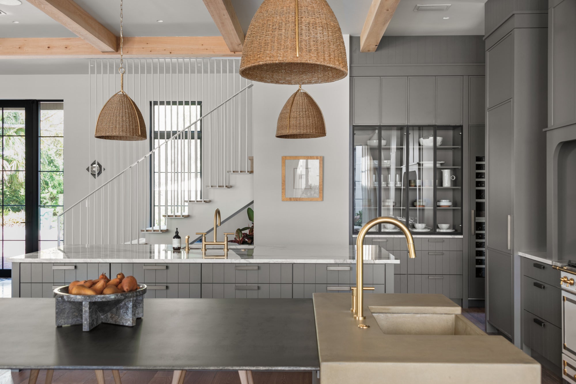 Newport Brass East Linear® Pull-Down Kitchen Faucet