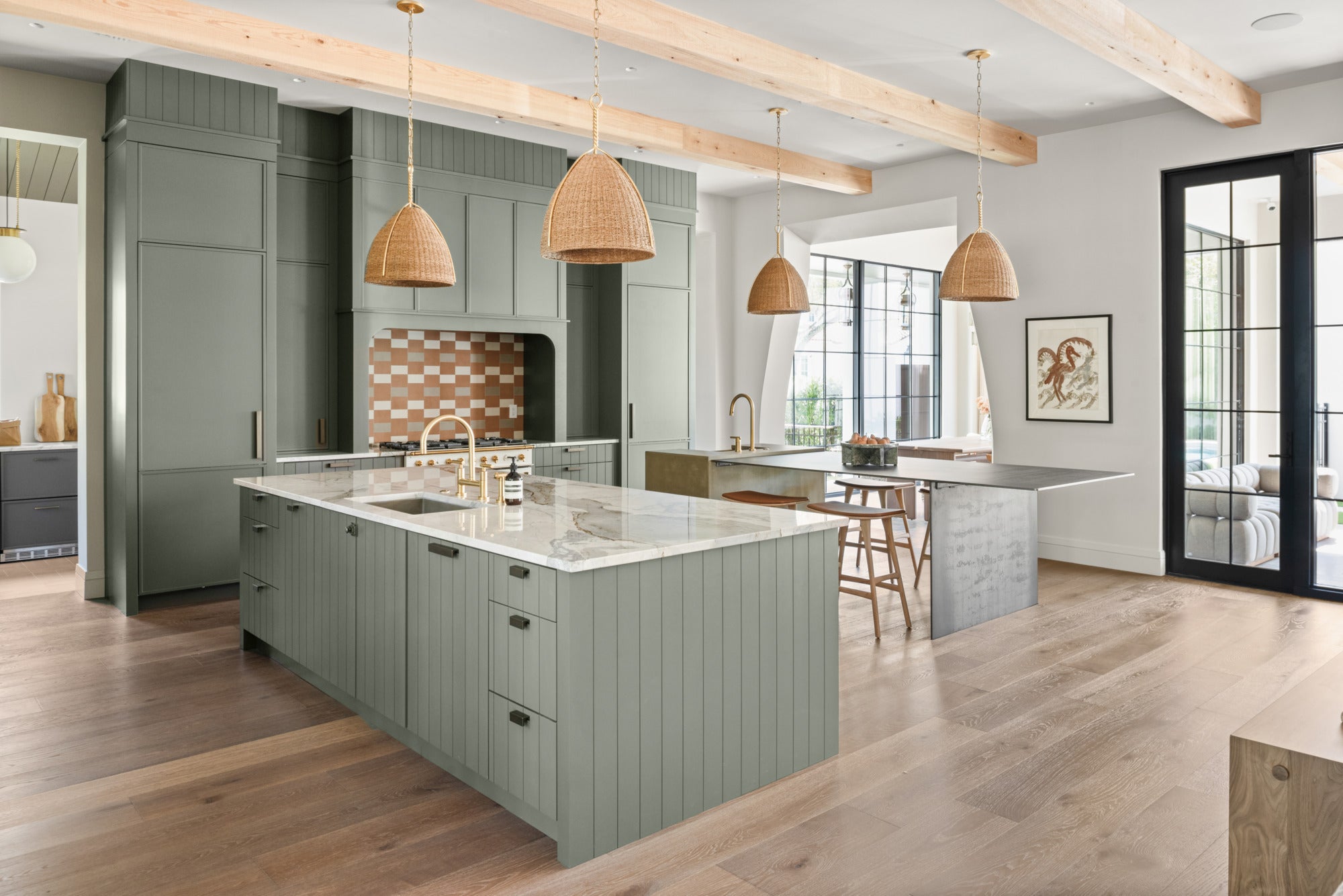 Newport Brass East Linear® Pull-Down Kitchen Faucet