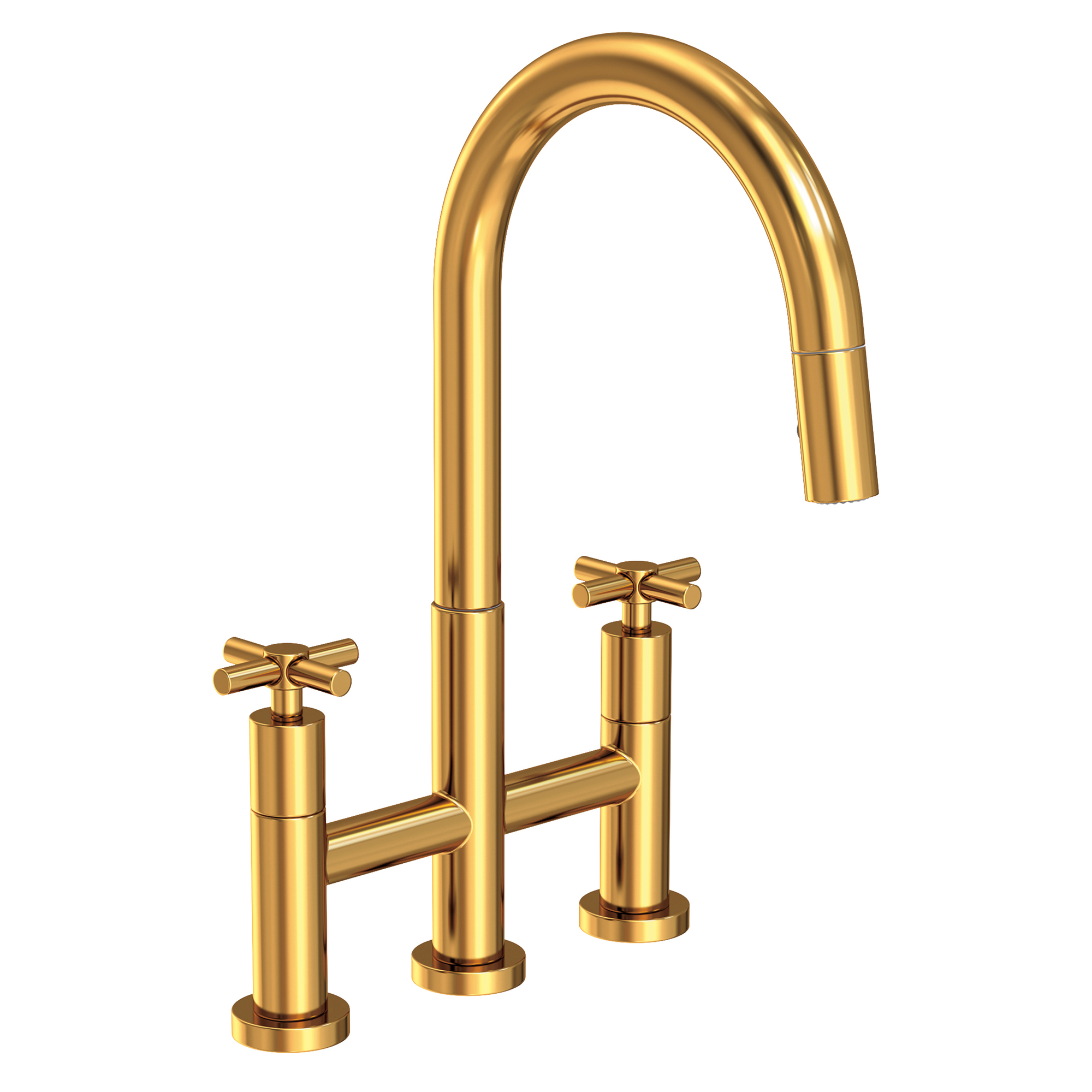Newport Brass East Linear® Kitchen Bridge Pull-Down Faucet
