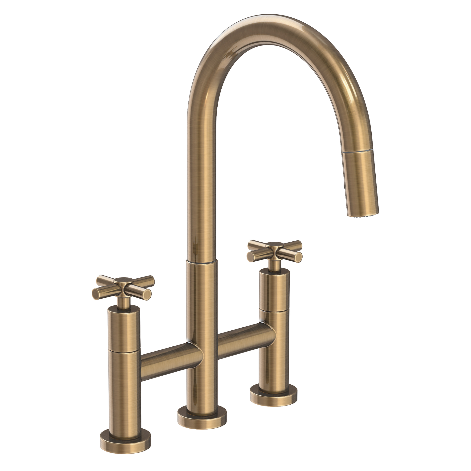 Newport Brass East Linear® Kitchen Bridge Pull-Down Faucet