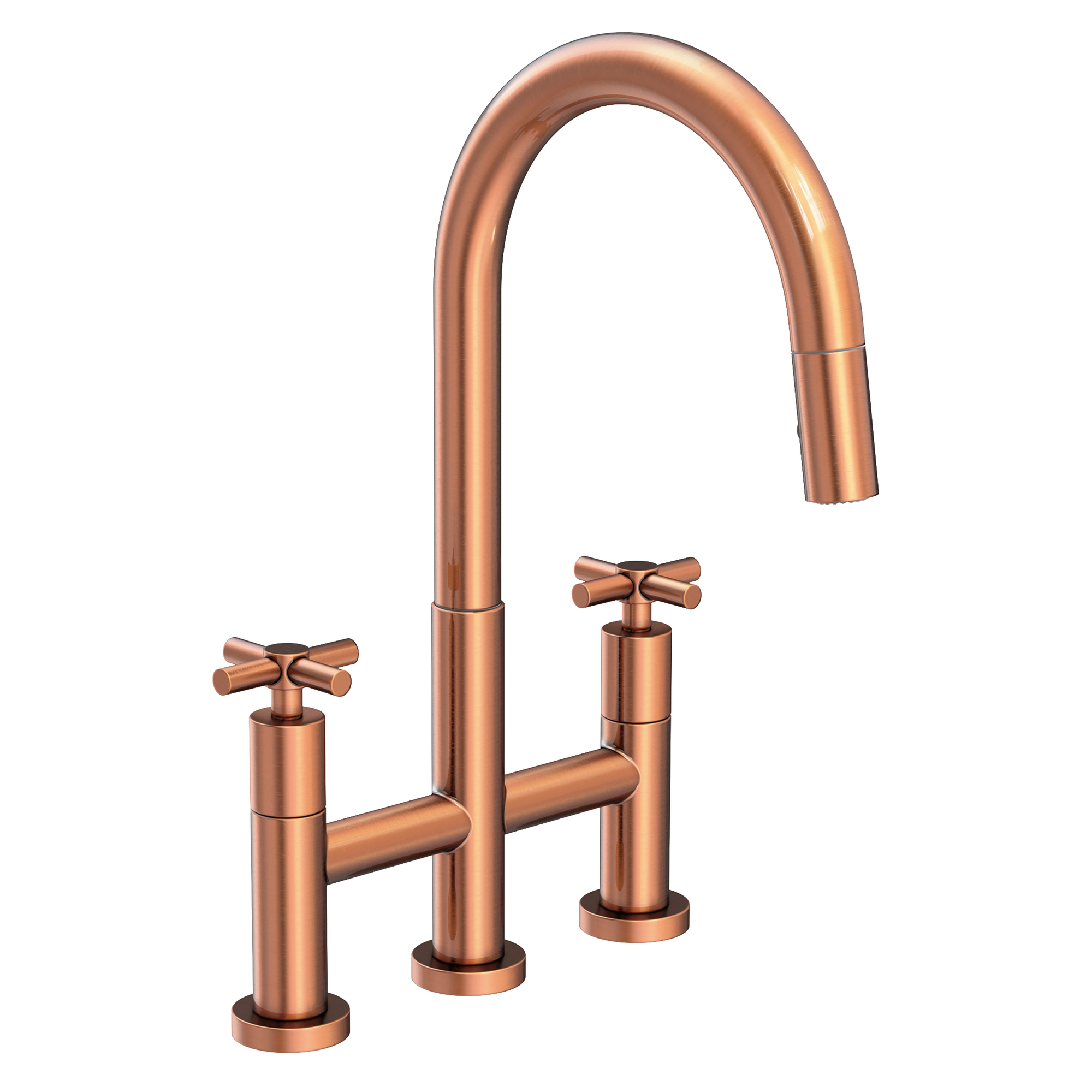 Newport Brass East Linear® Kitchen Bridge Pull-Down Faucet