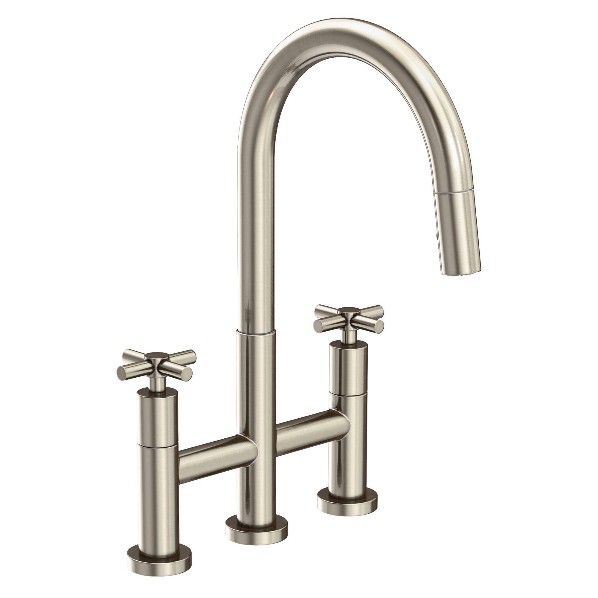 Newport Brass East Linear® Kitchen Bridge Pull-Down Faucet