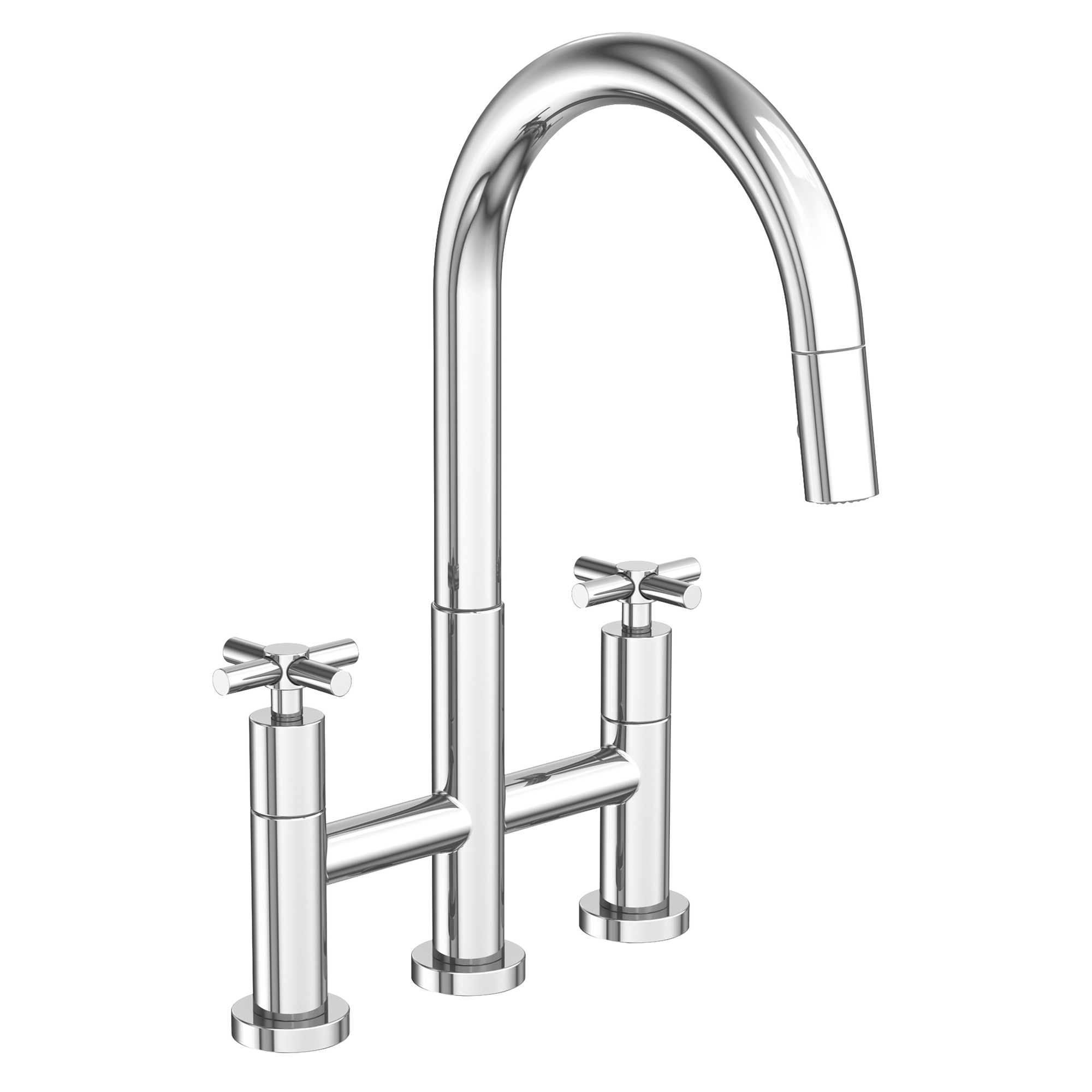 Newport Brass East Linear® Kitchen Bridge Pull-Down Faucet
