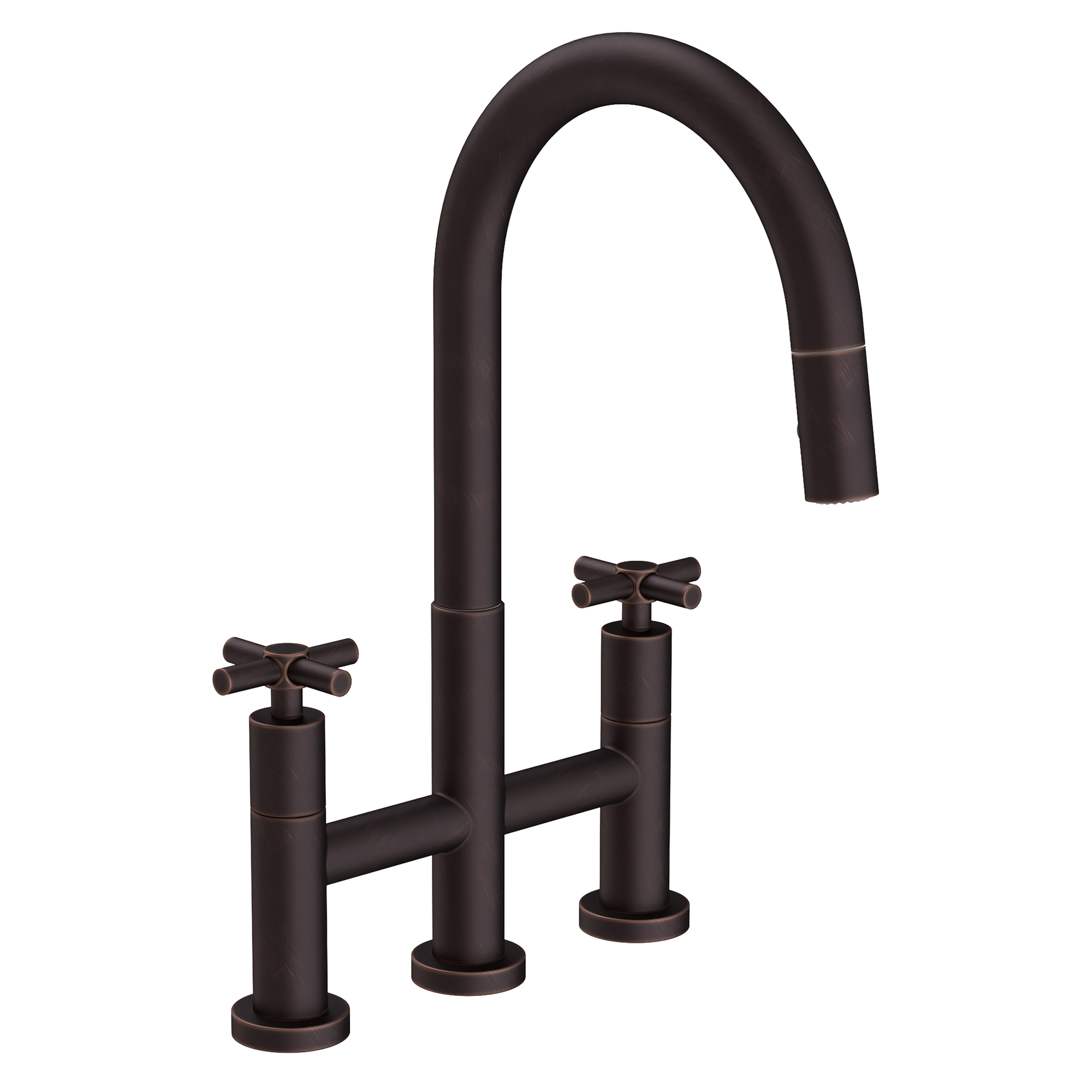 Newport Brass East Linear® Kitchen Bridge Pull-Down Faucet