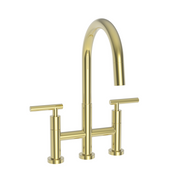 Newport Brass East Linear® Kitchen Bridge Pull-Down Faucet