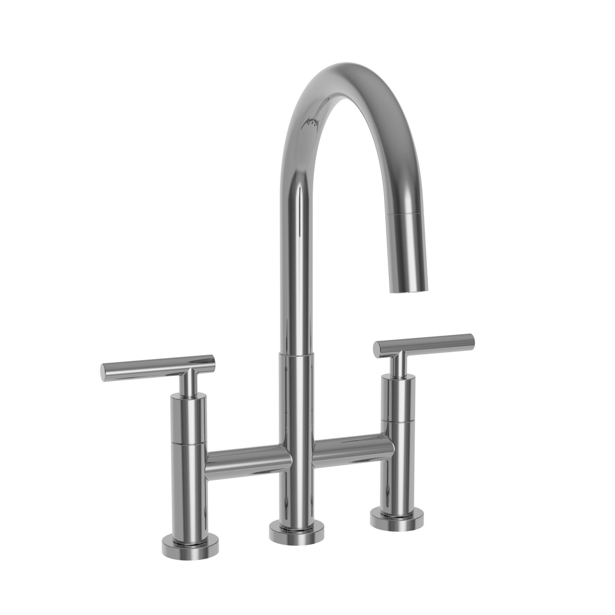 Newport Brass East Linear® Kitchen Bridge Pull-Down Faucet