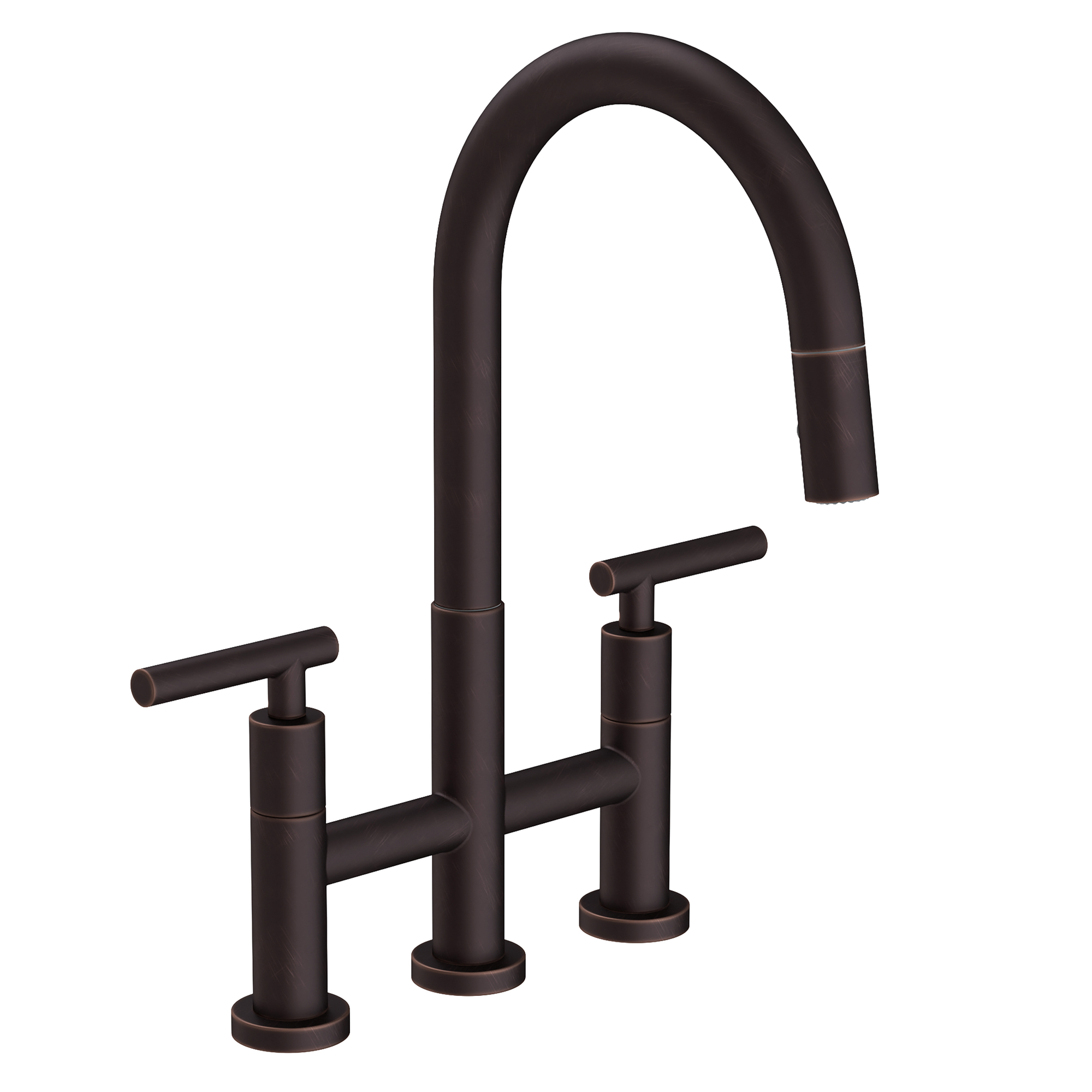 Newport Brass East Linear® Kitchen Bridge Pull-Down Faucet